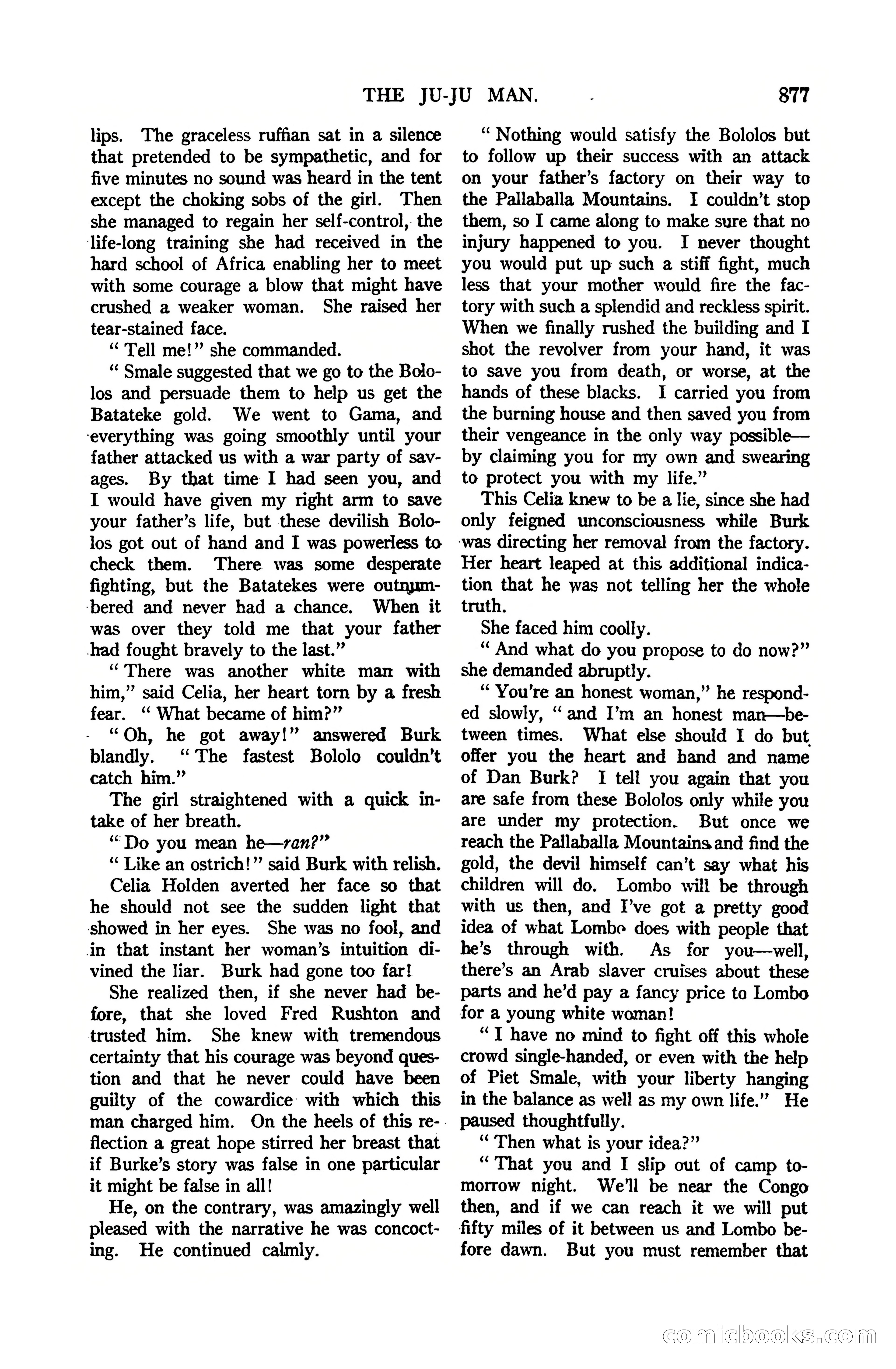 Argosy All-Story Weekly, July 1, 1922 — page 87 of 172