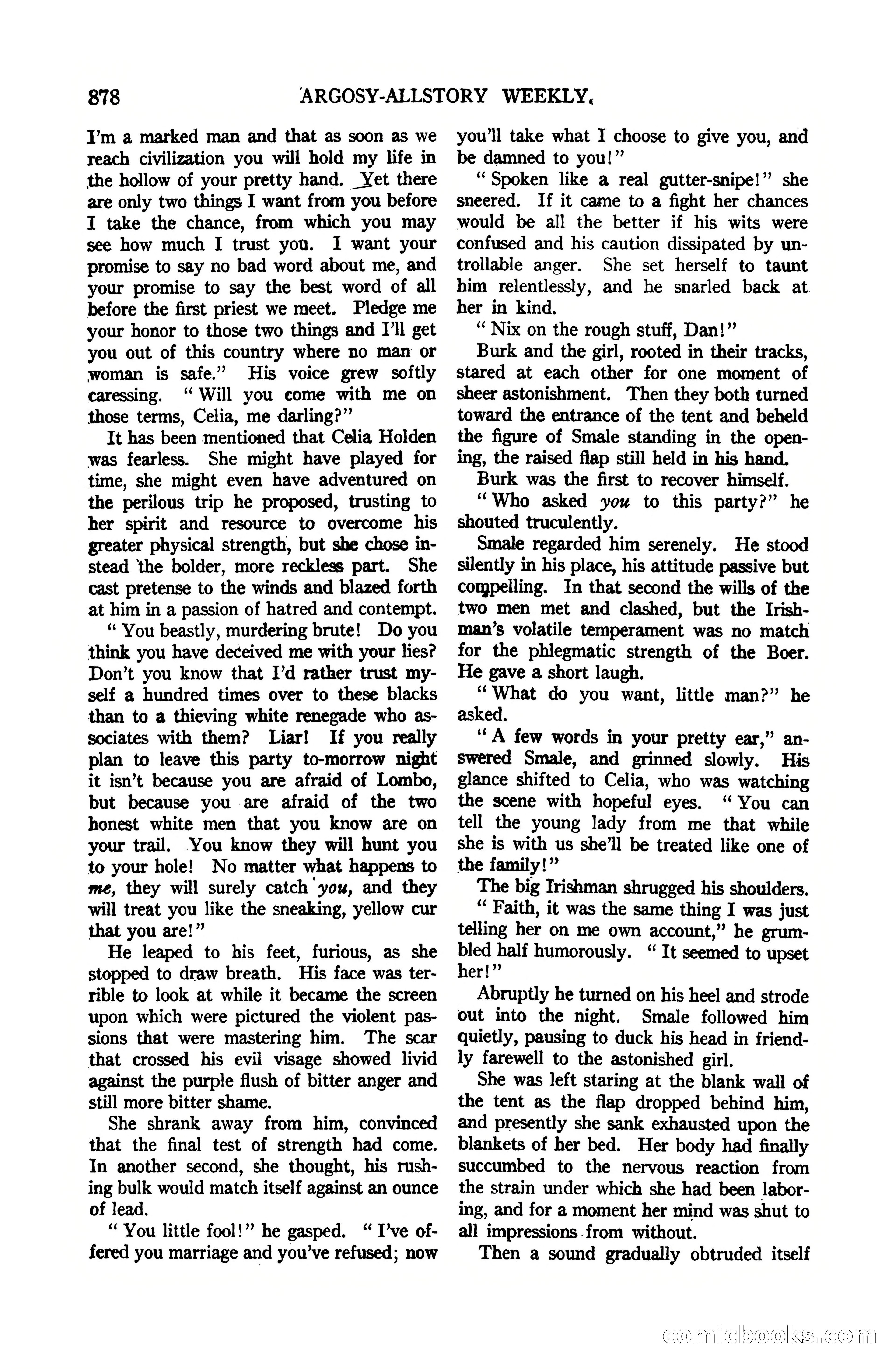 Argosy All-Story Weekly, July 1, 1922 — page 88 of 172