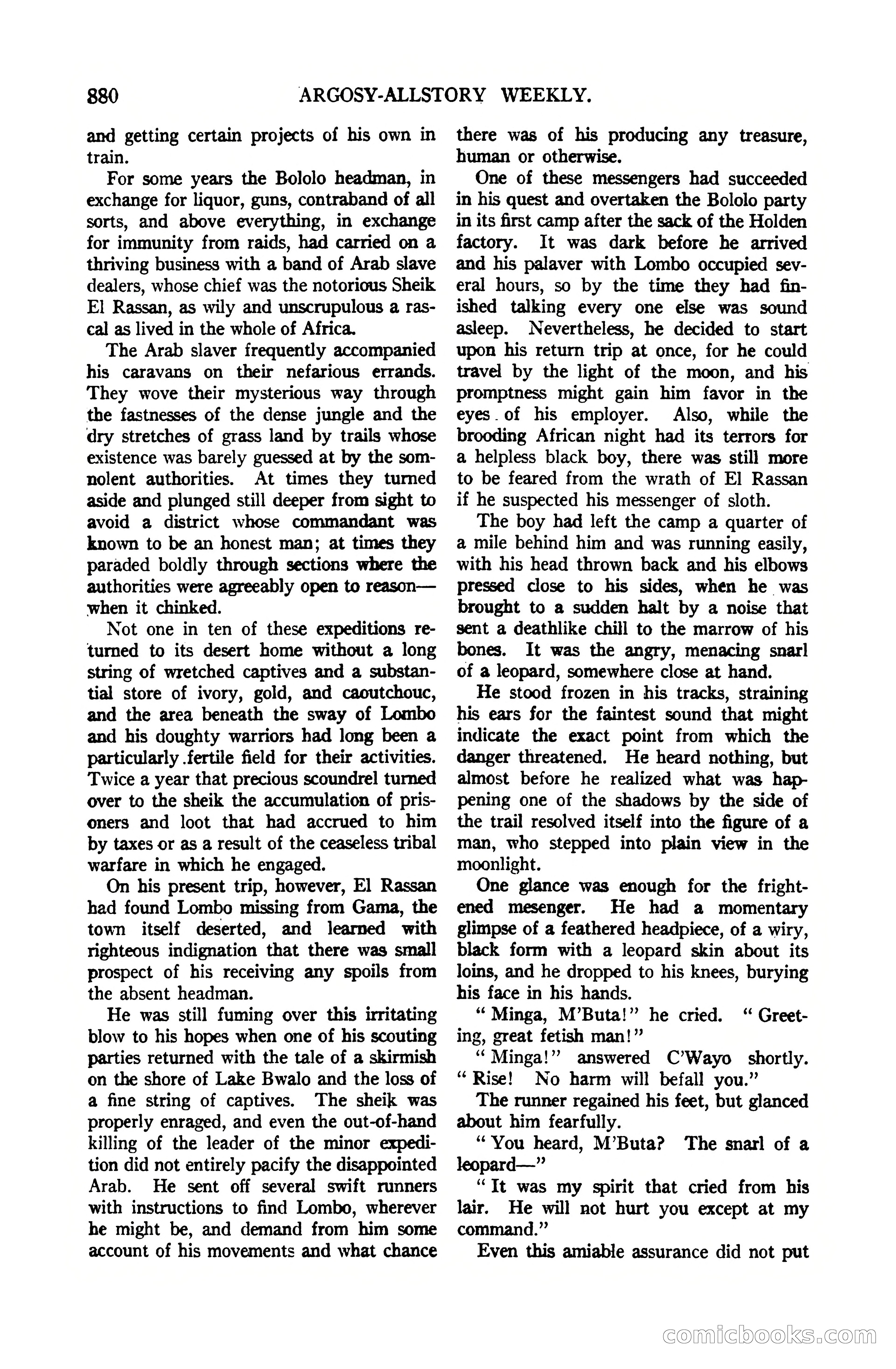 Argosy All-Story Weekly, July 1, 1922 — page 90 of 172