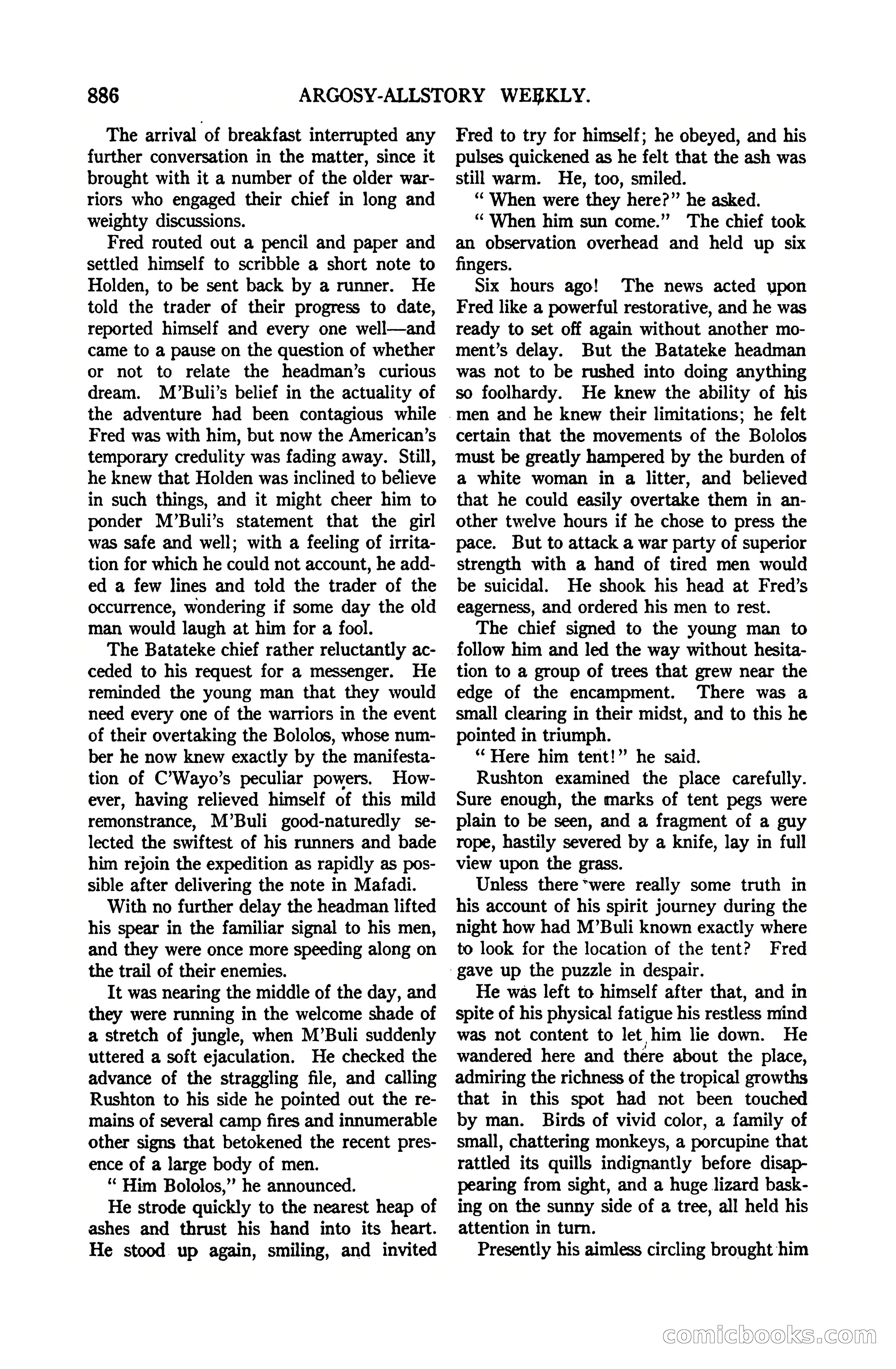 Argosy All-Story Weekly, July 1, 1922 — page 96 of 172
