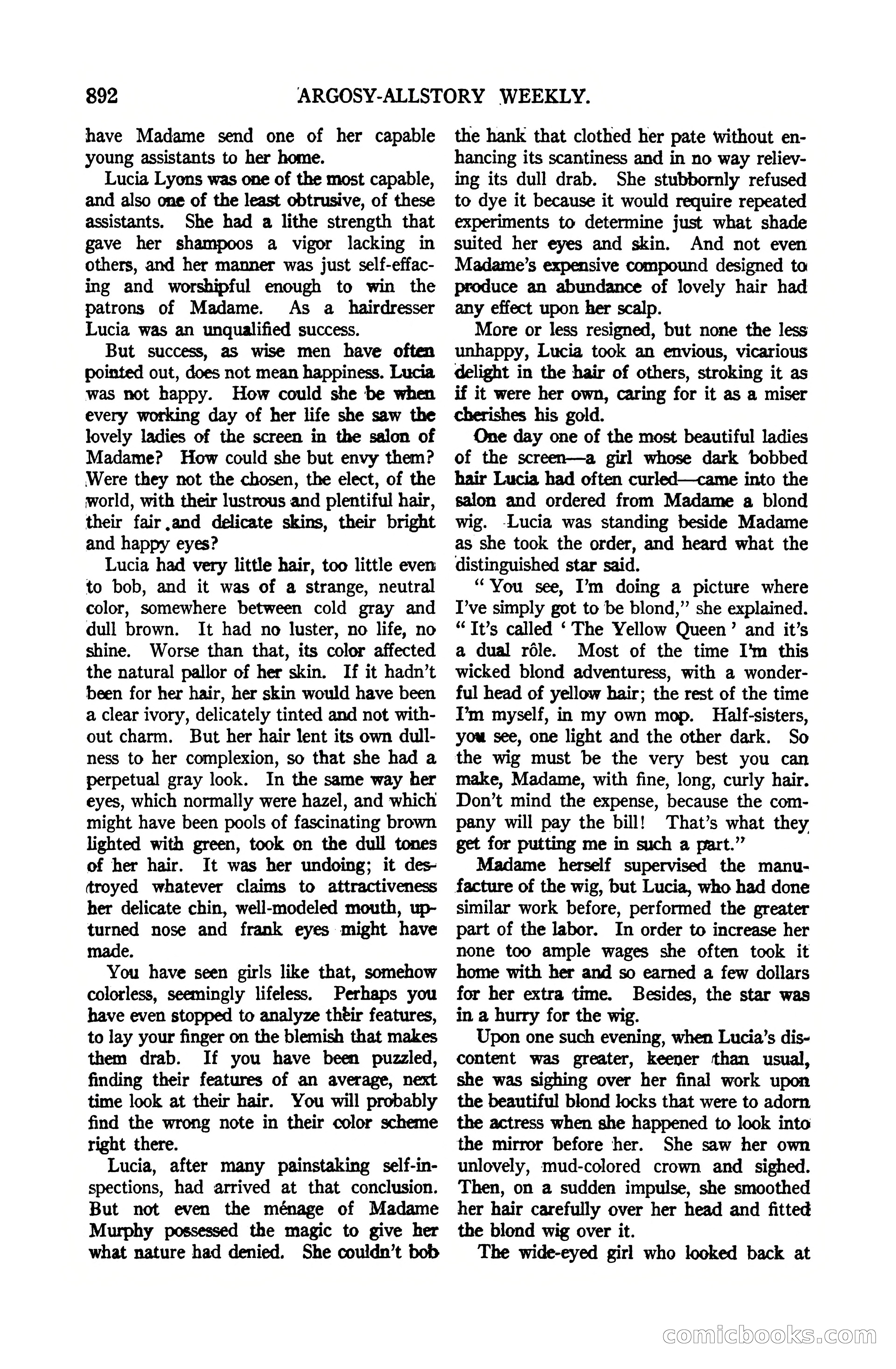 Argosy All-Story Weekly, July 1, 1922 — page 102 of 172