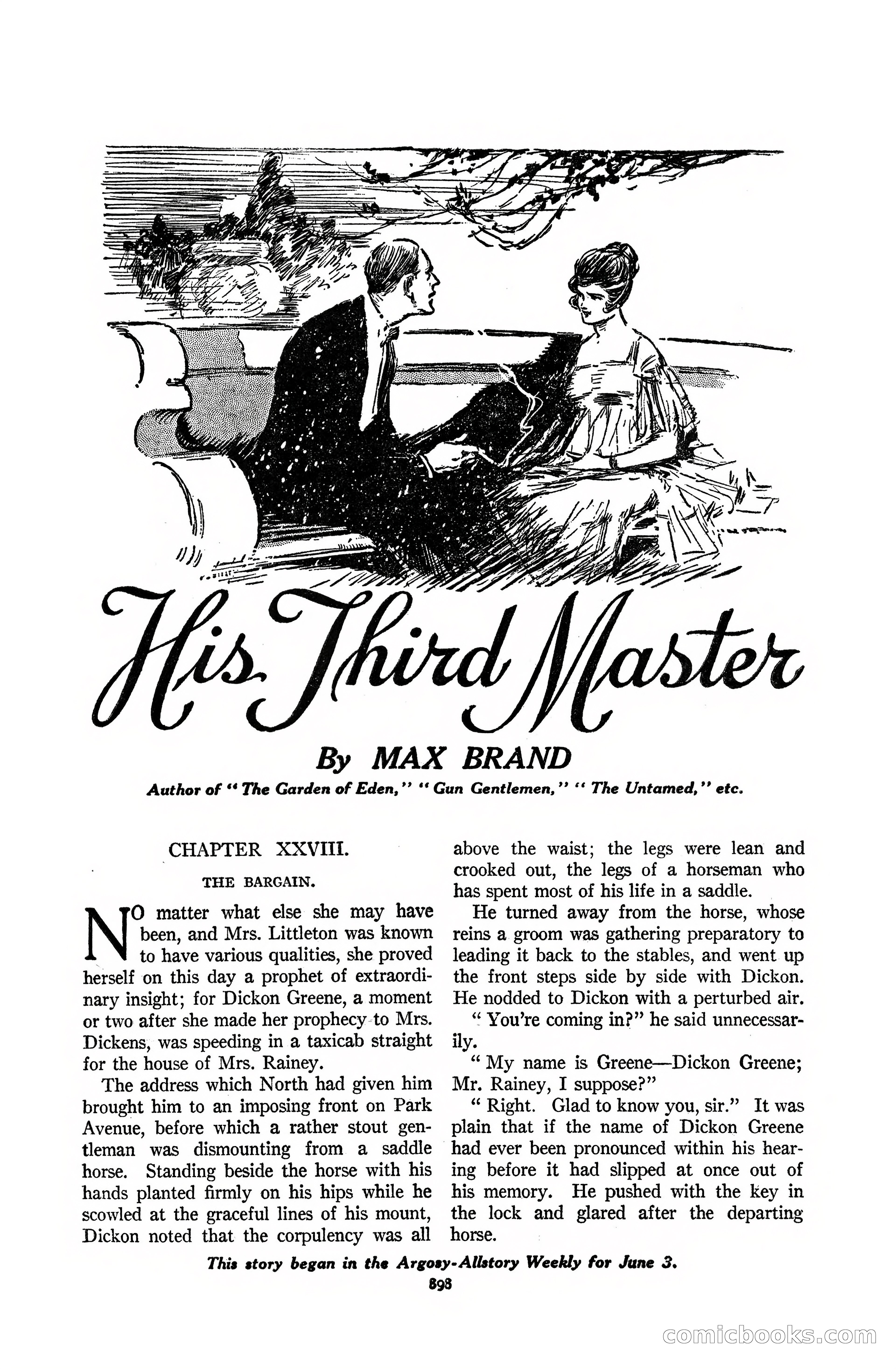 Argosy All-Story Weekly, July 1, 1922 — page 108 of 172