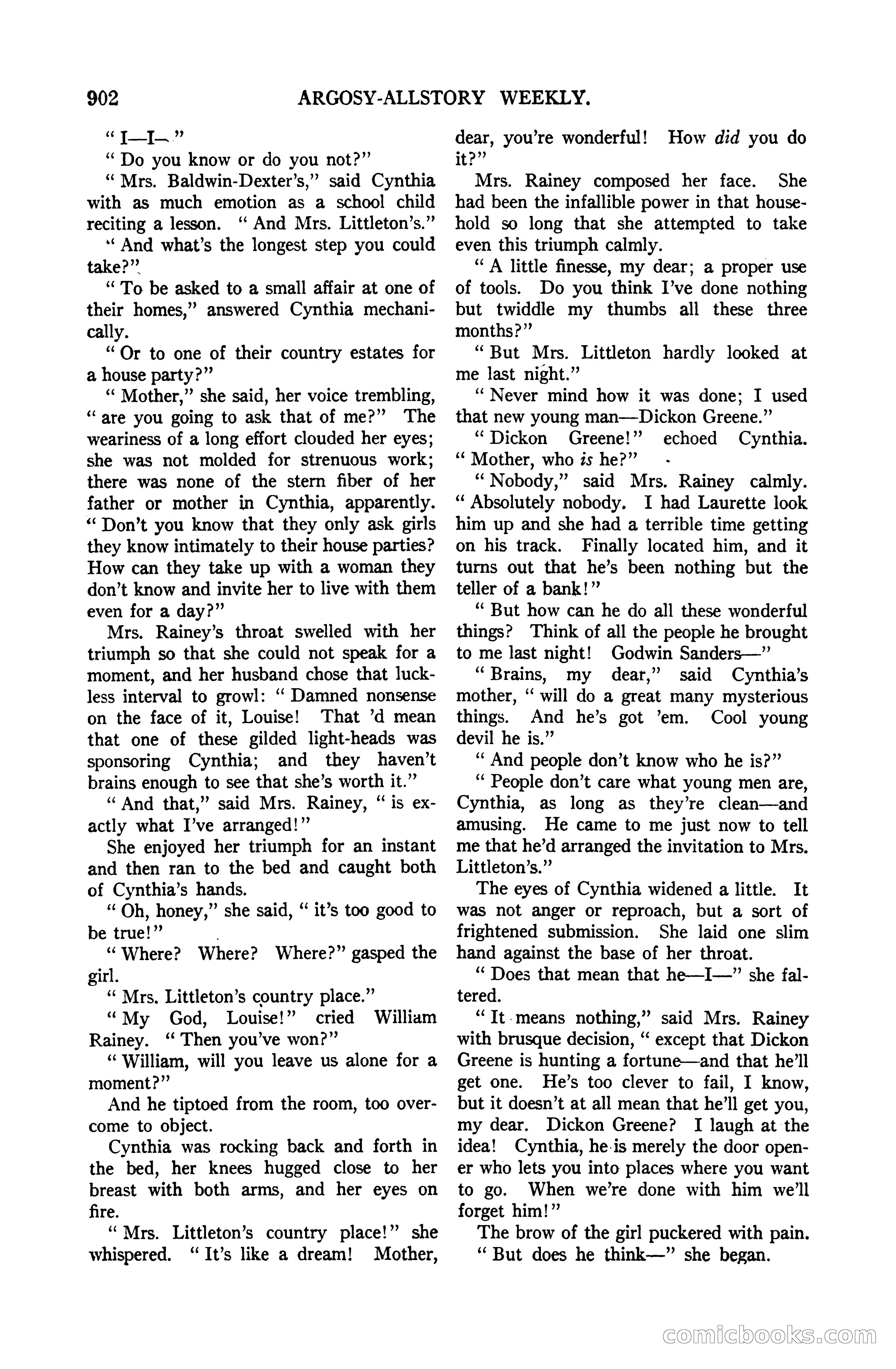 Argosy All-Story Weekly, July 1, 1922 — page 112 of 172