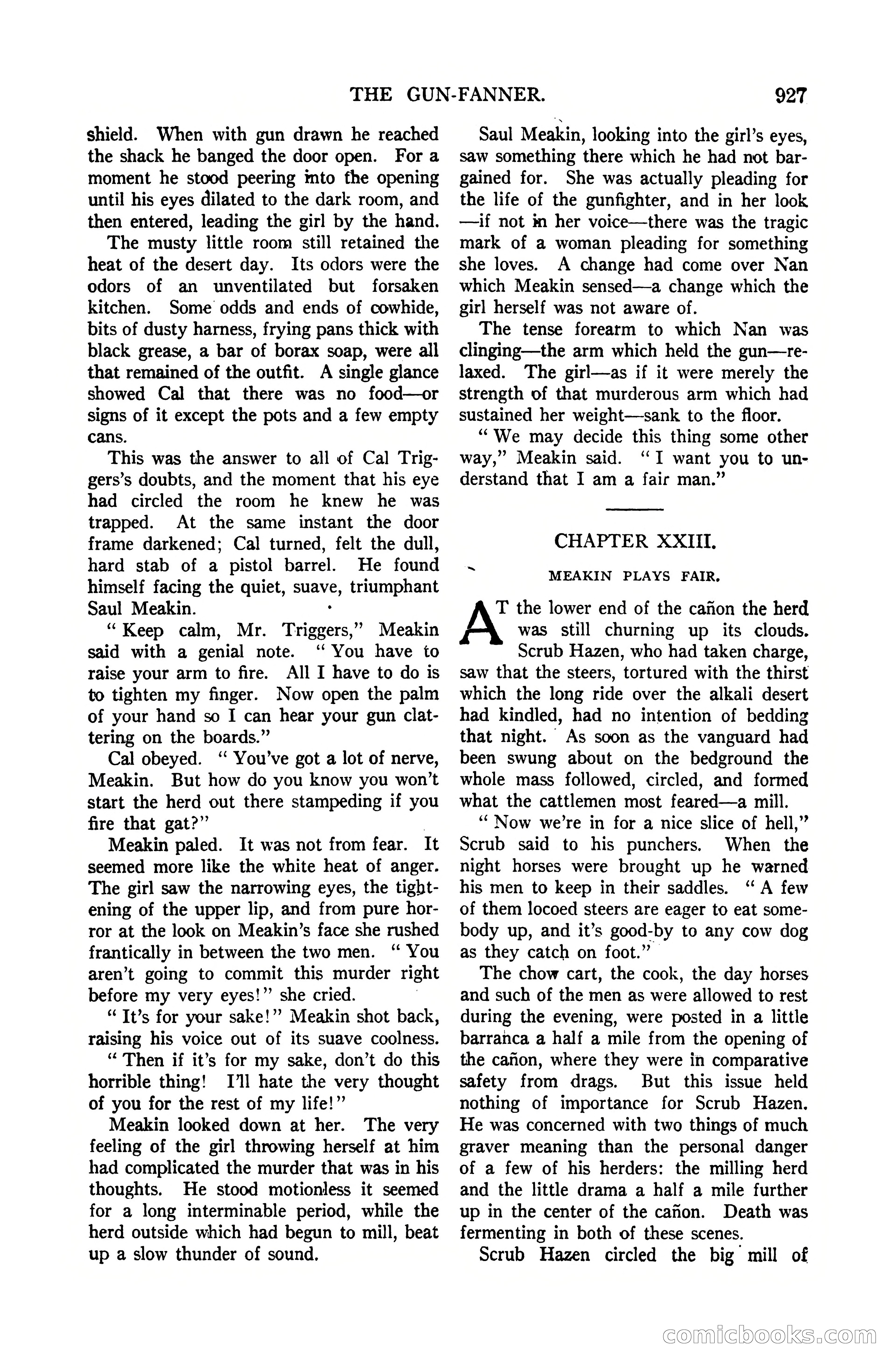 Argosy All-Story Weekly, July 1, 1922 — page 137 of 172