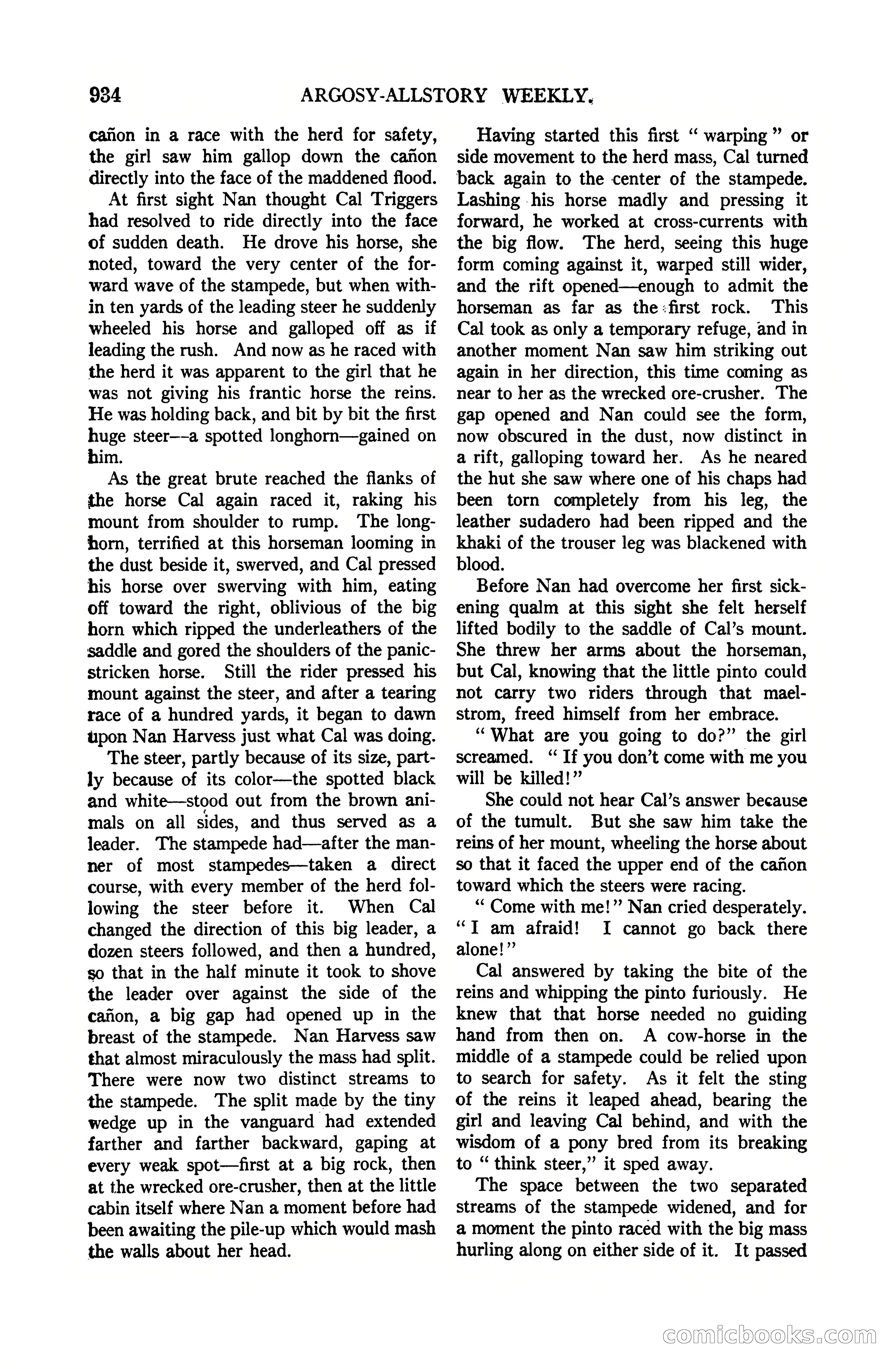 Argosy All-Story Weekly, July 1, 1922 — page 144 of 172