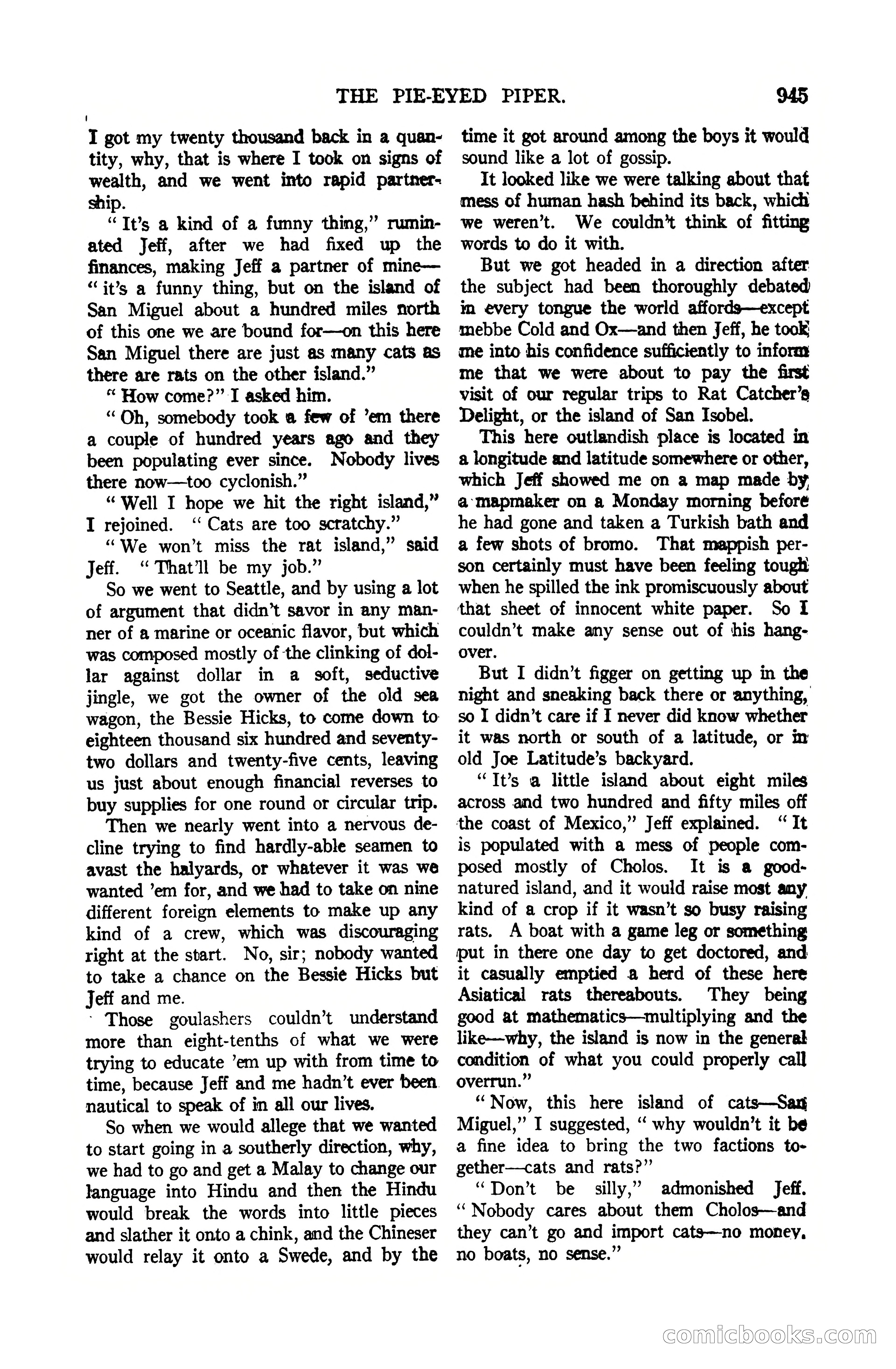 Argosy All-Story Weekly, July 1, 1922 — page 155 of 172