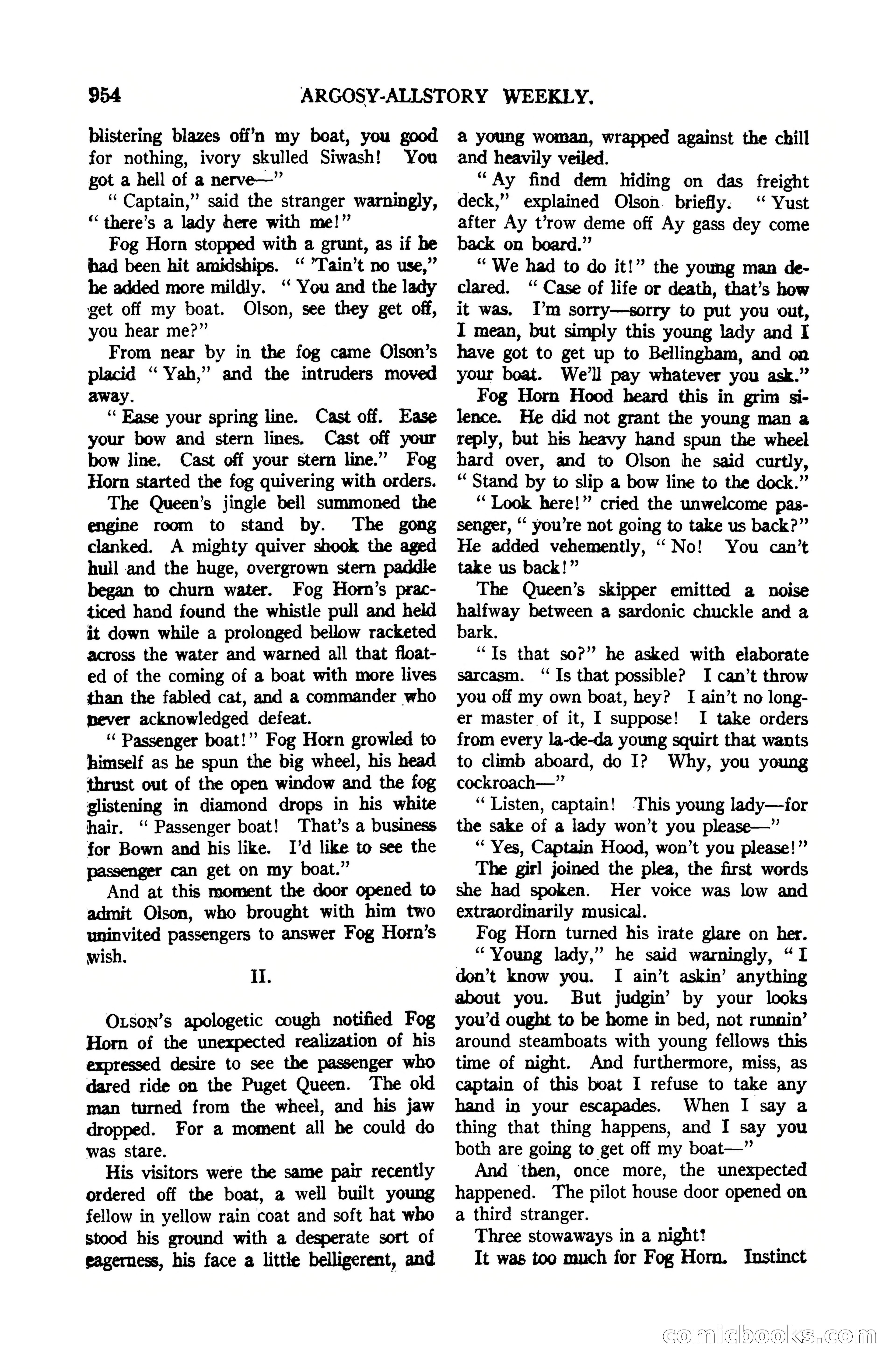 Argosy All-Story Weekly, July 1, 1922 — page 164 of 172