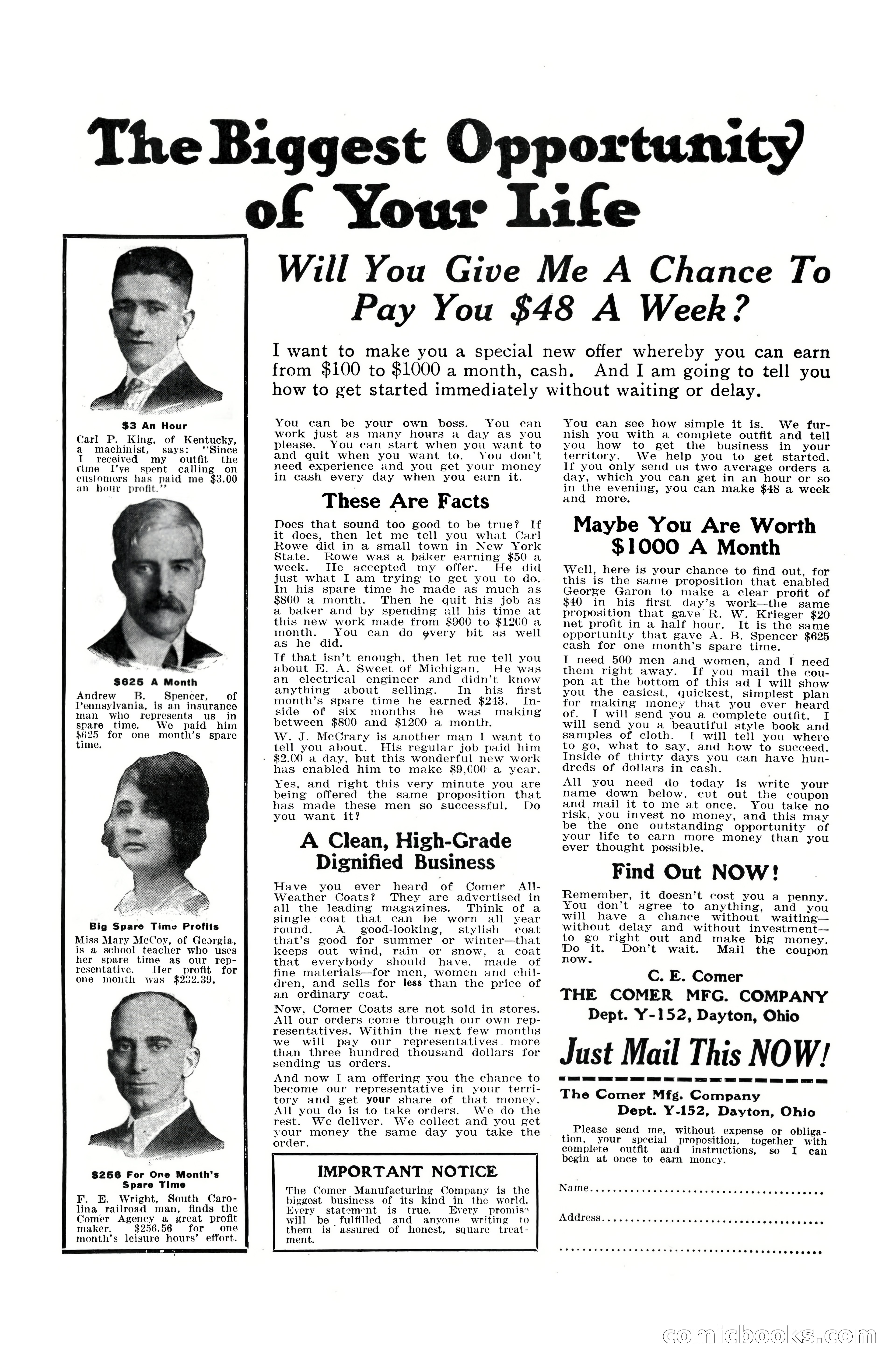 Argosy All-Story Weekly, July 1, 1922 — page 171 of 172