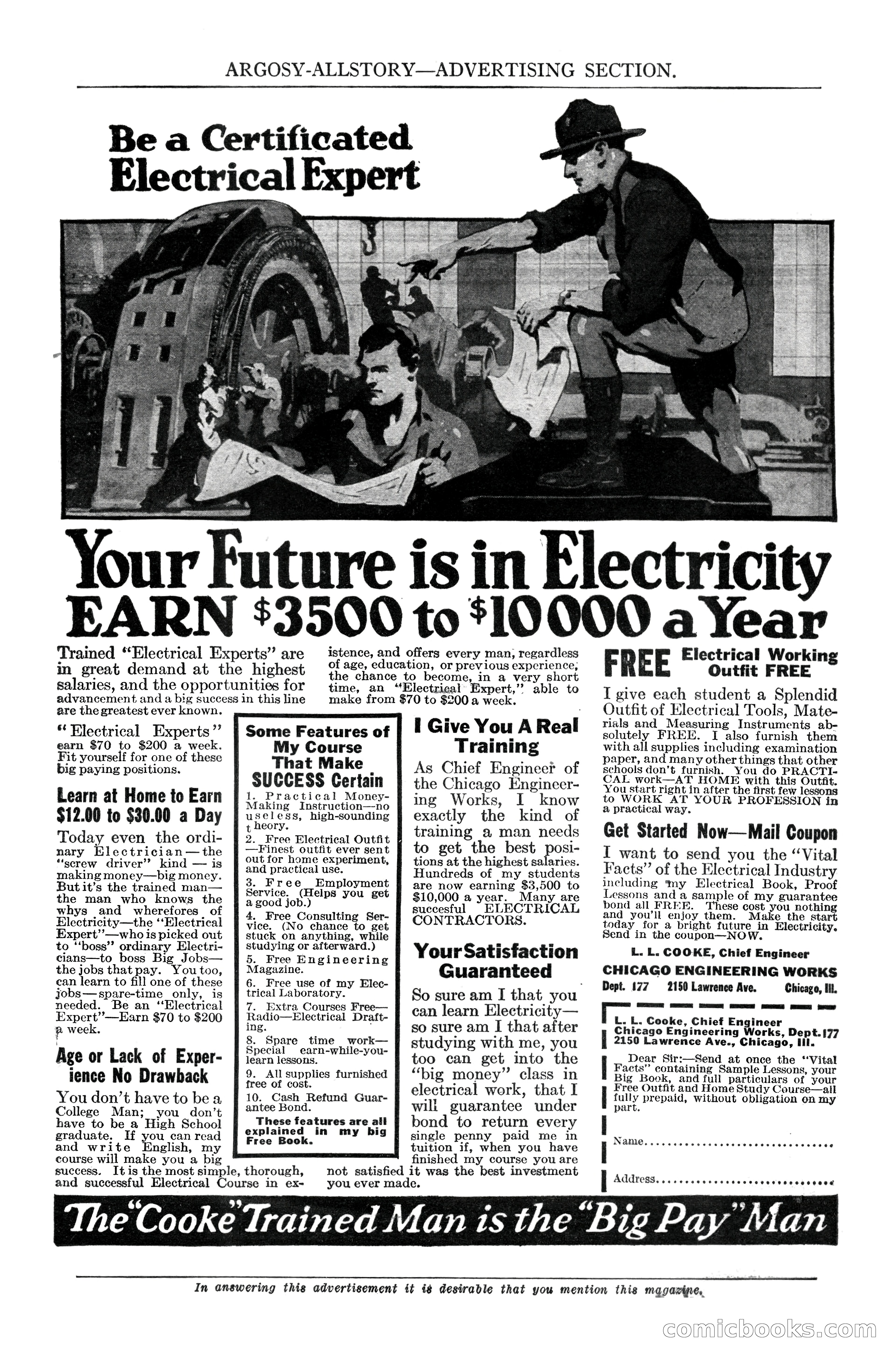 Argosy All-Story Weekly, October 7, 1922 — page 3 of 185