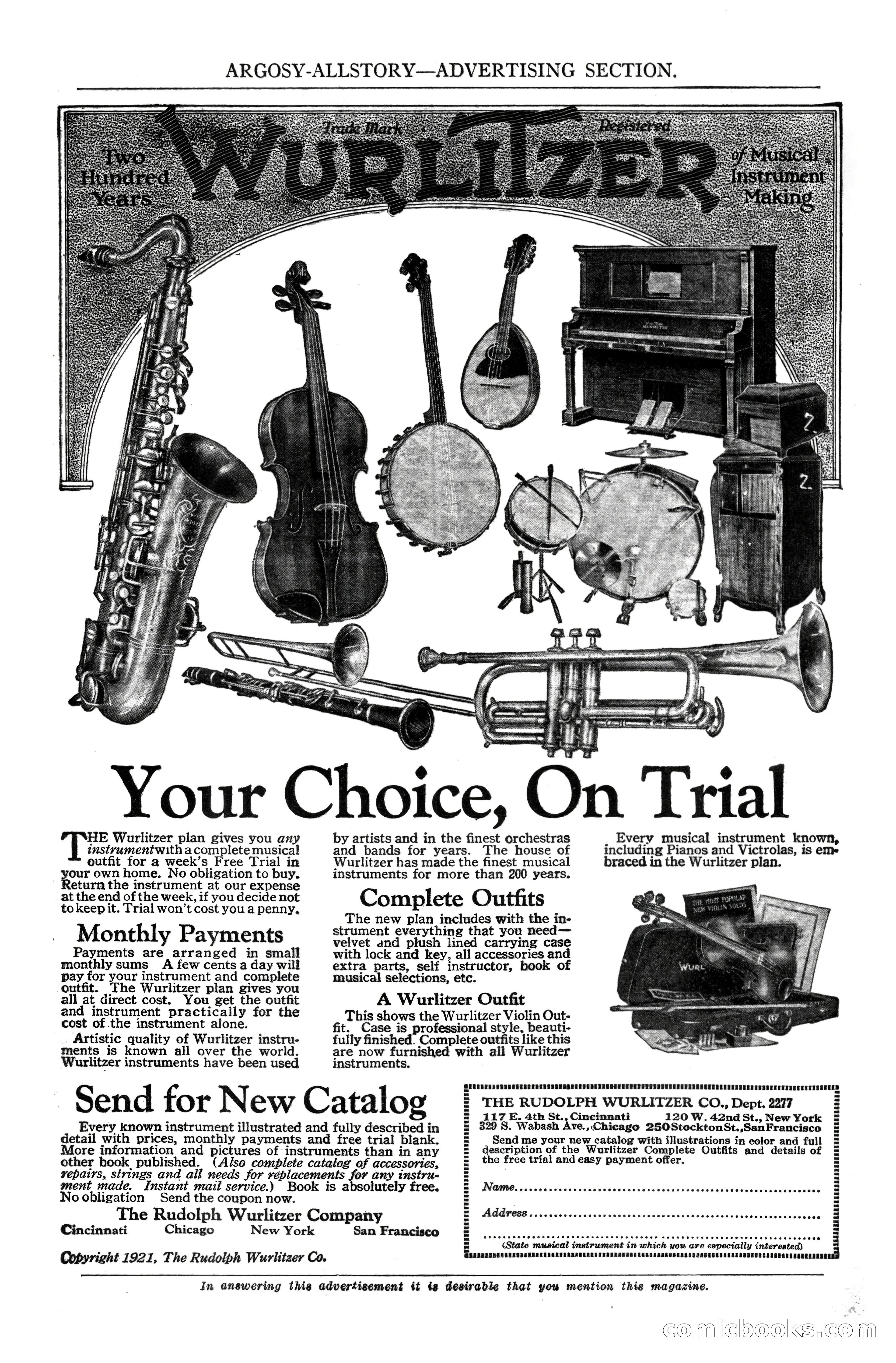 Argosy All-Story Weekly, October 7, 1922 — page 5 of 185