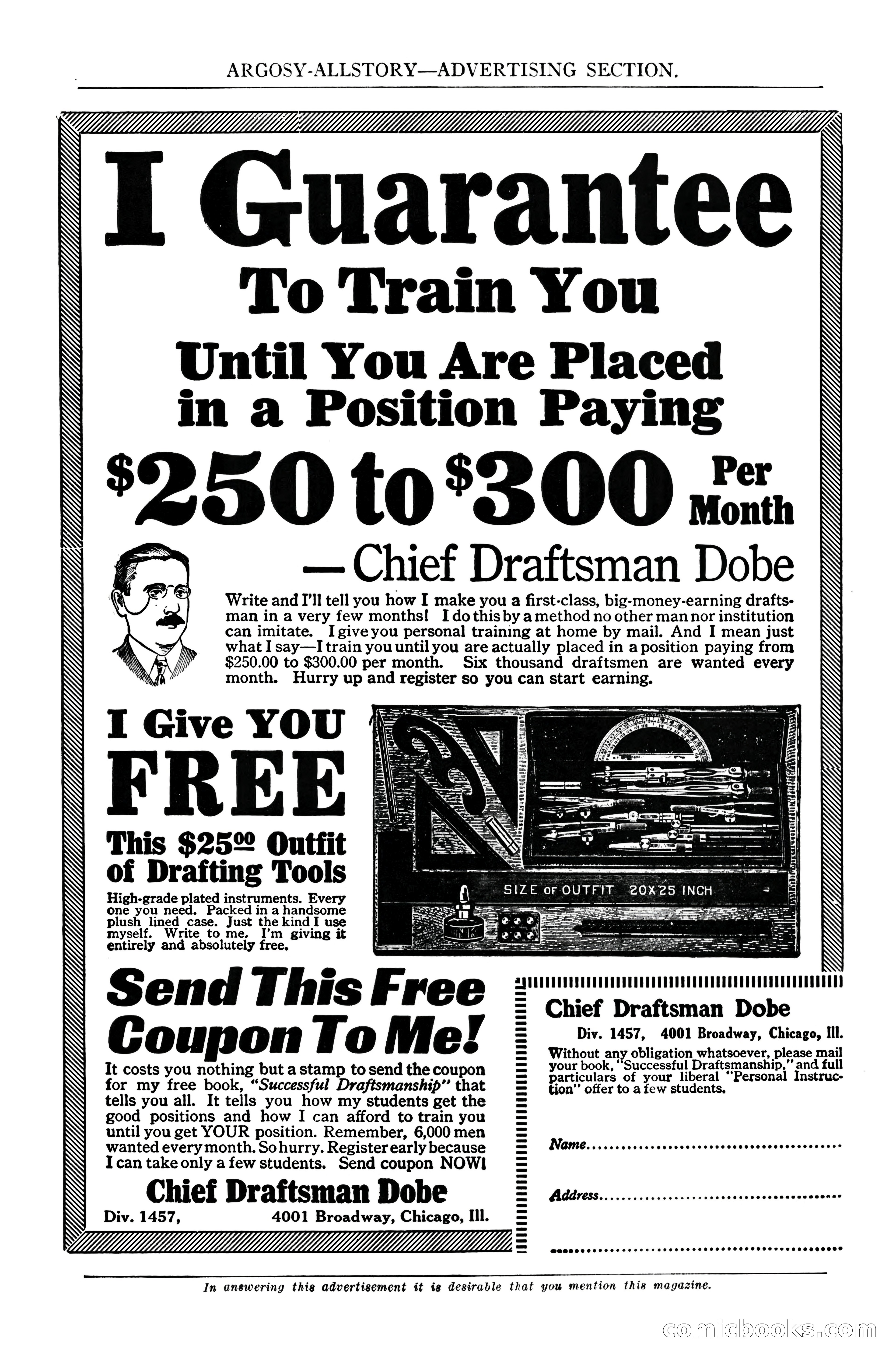 Argosy All-Story Weekly, October 7, 1922 — page 7 of 185