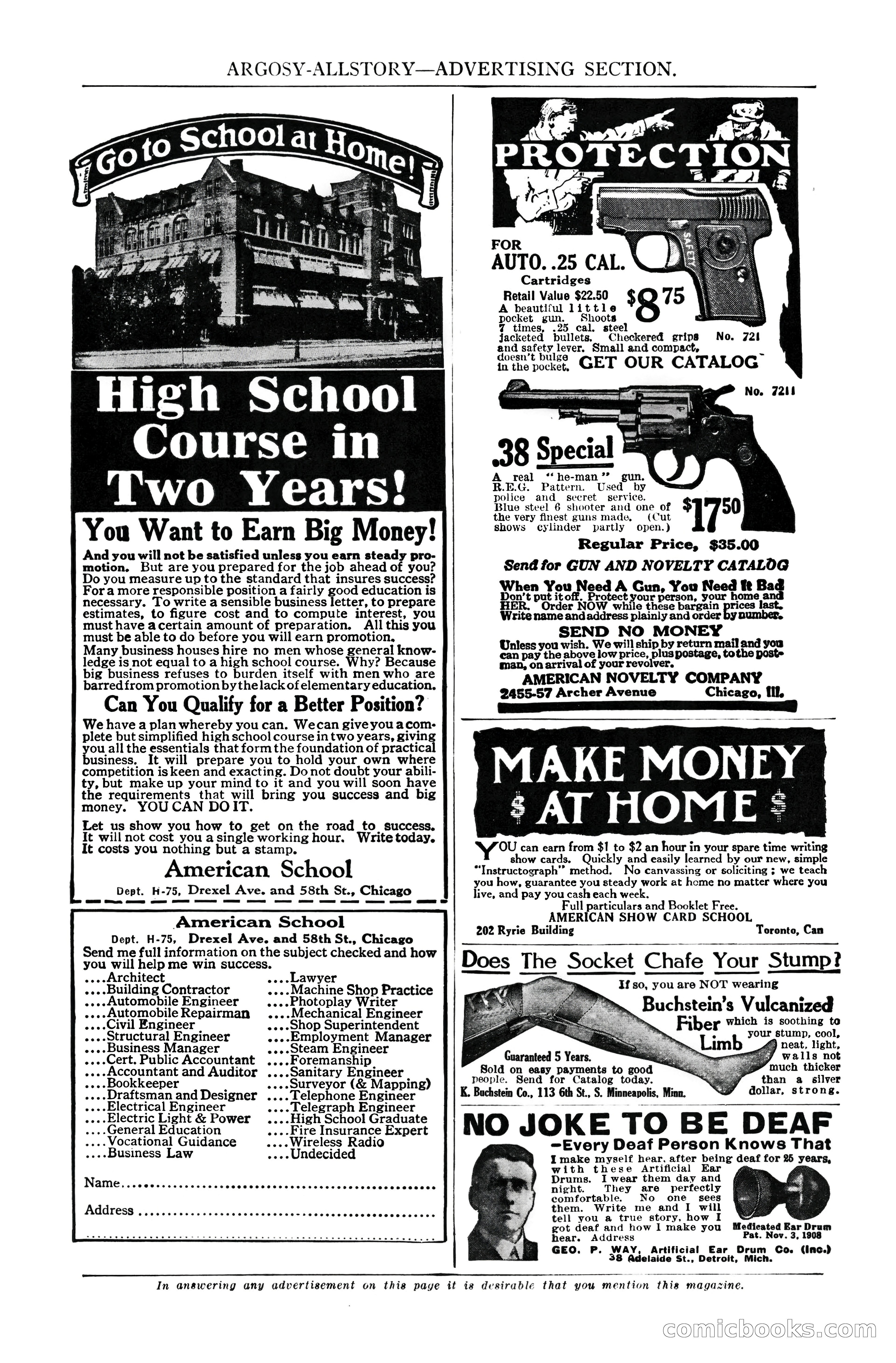 Argosy All-Story Weekly, October 7, 1922 — page 12 of 185