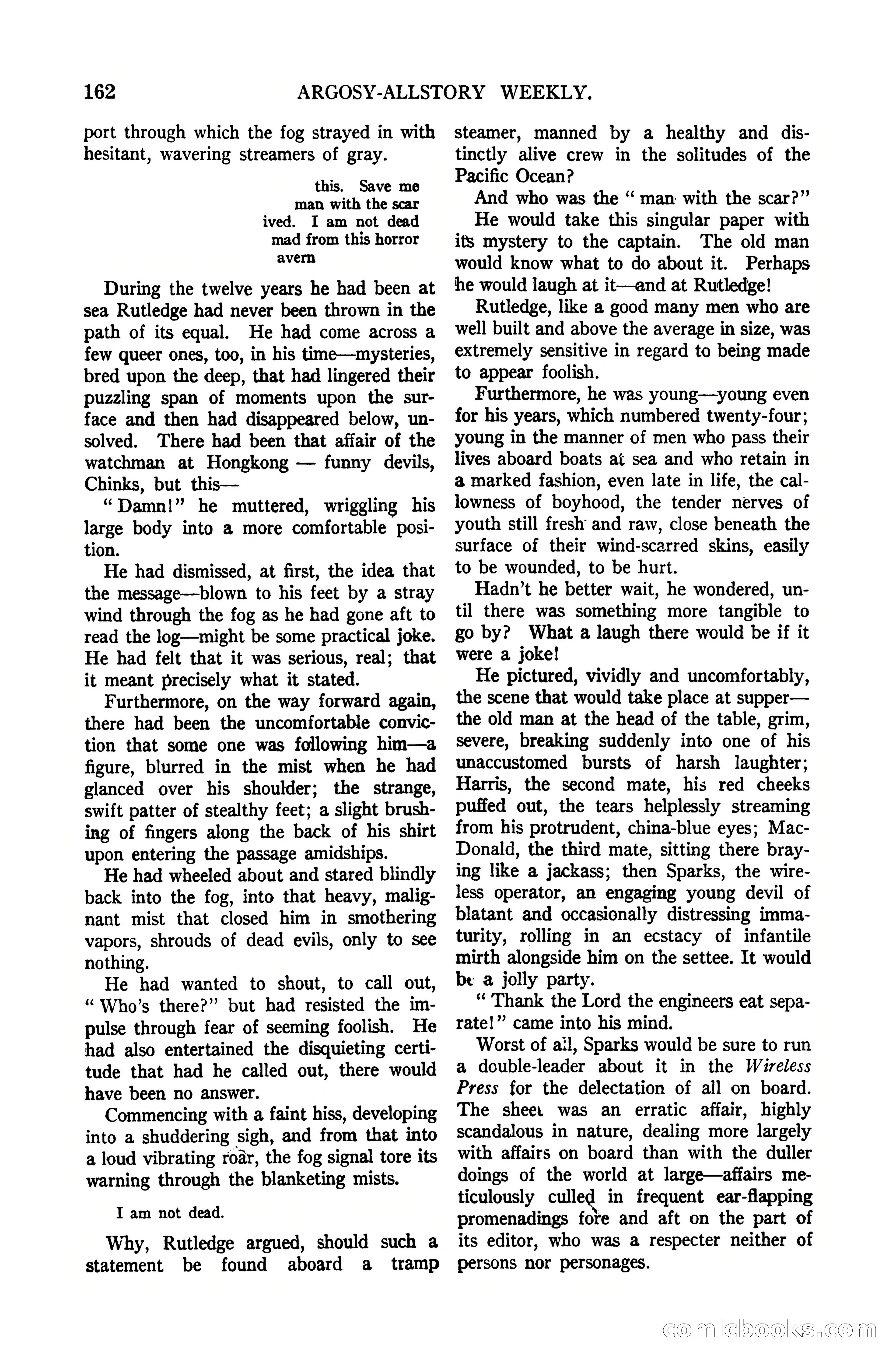 Argosy All-Story Weekly, October 7, 1922 — page 16 of 185