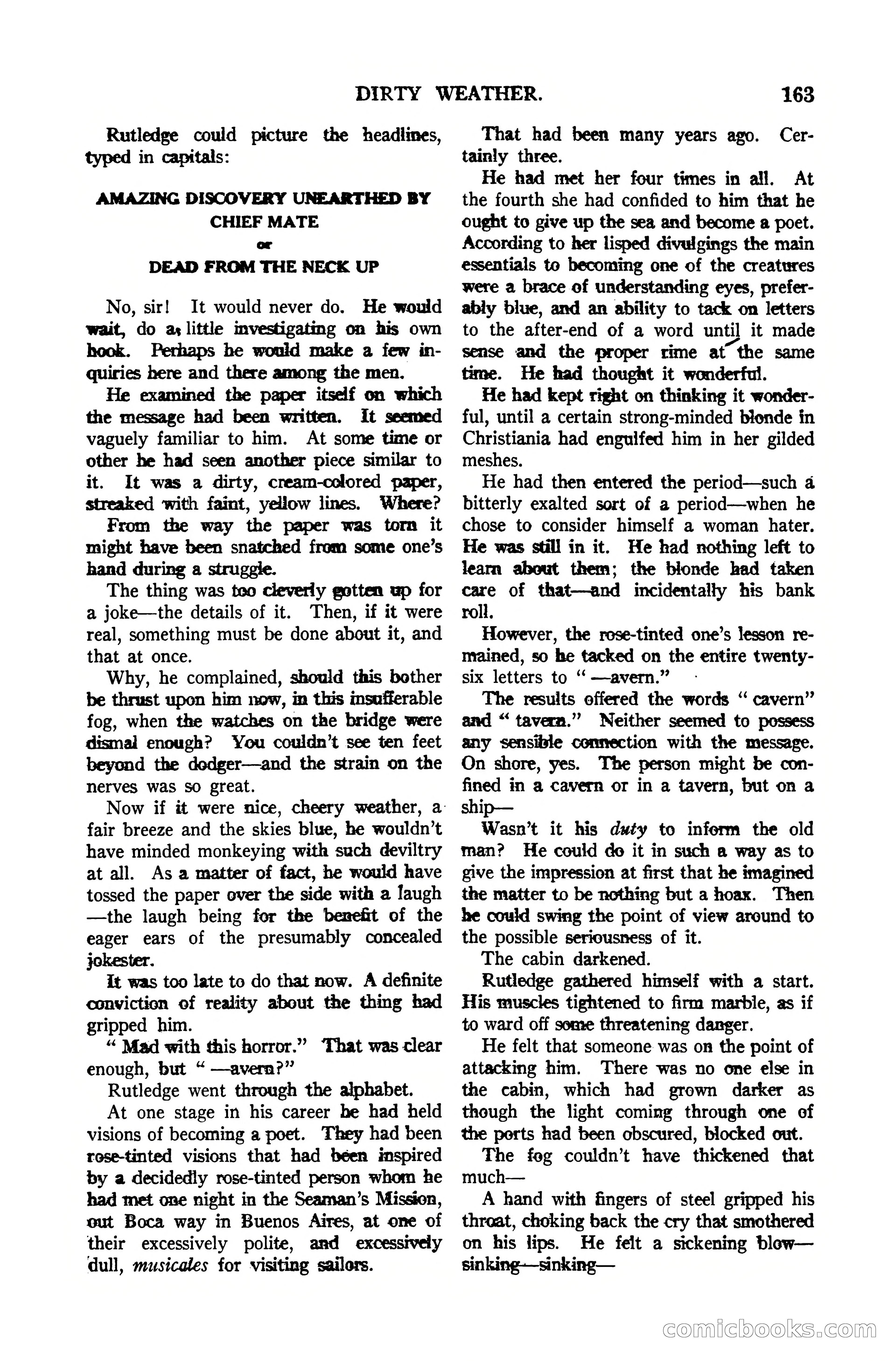 Argosy All-Story Weekly, October 7, 1922 — page 17 of 185