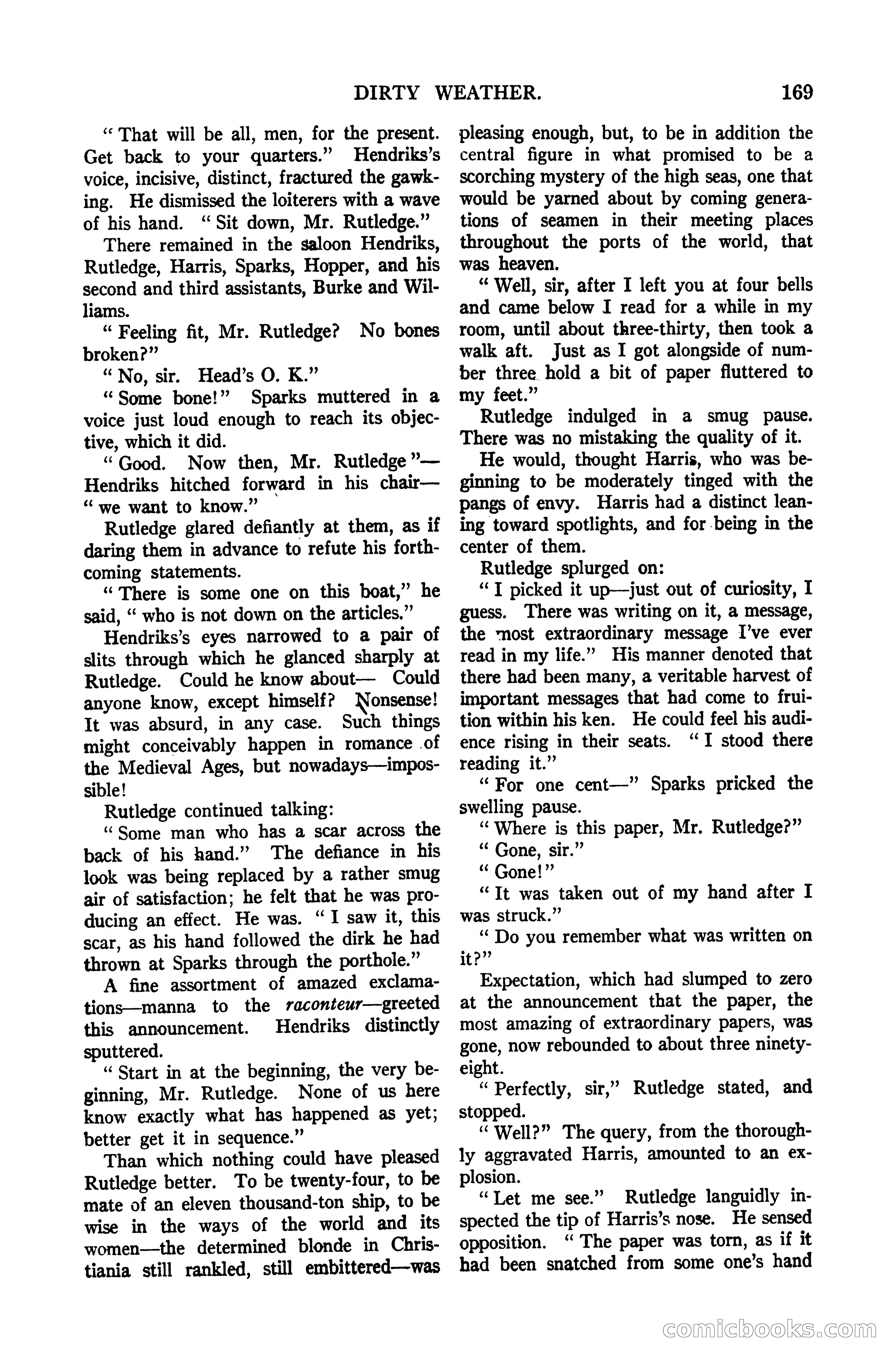 Argosy All-Story Weekly, October 7, 1922 — page 23 of 185
