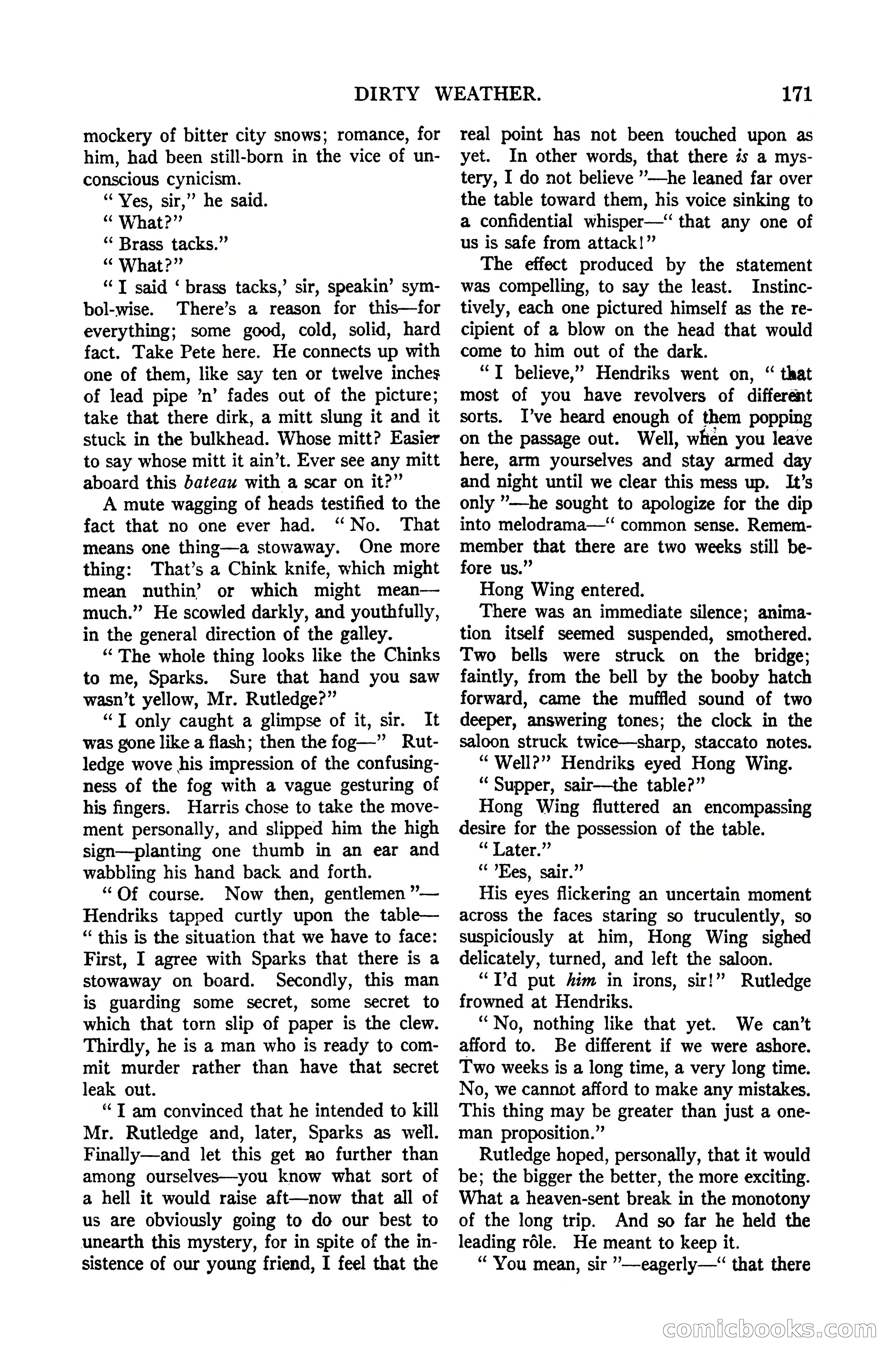 Argosy All-Story Weekly, October 7, 1922 — page 25 of 185