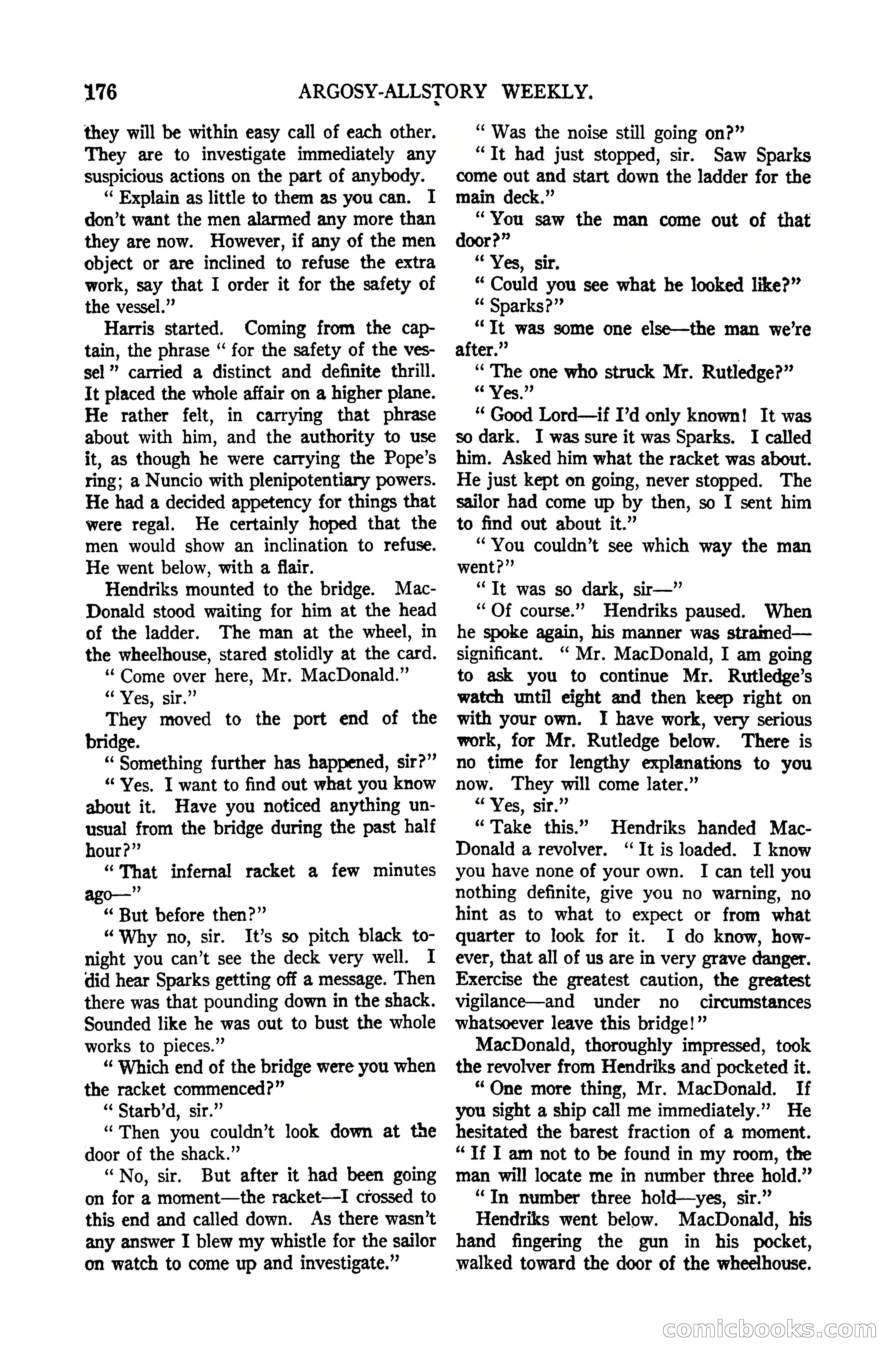 Argosy All-Story Weekly, October 7, 1922 — page 30 of 185