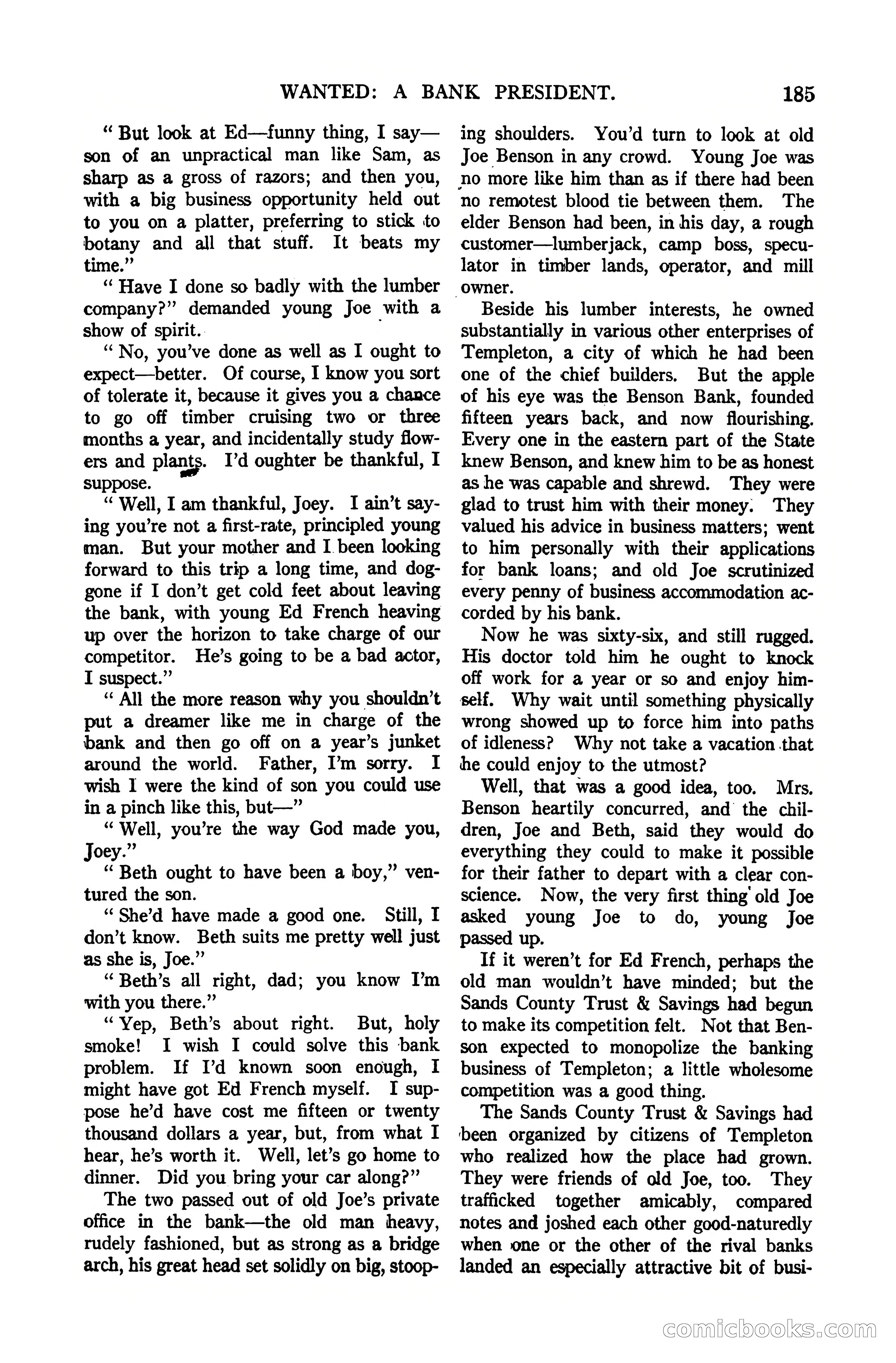 Argosy All-Story Weekly, October 7, 1922 — page 39 of 185