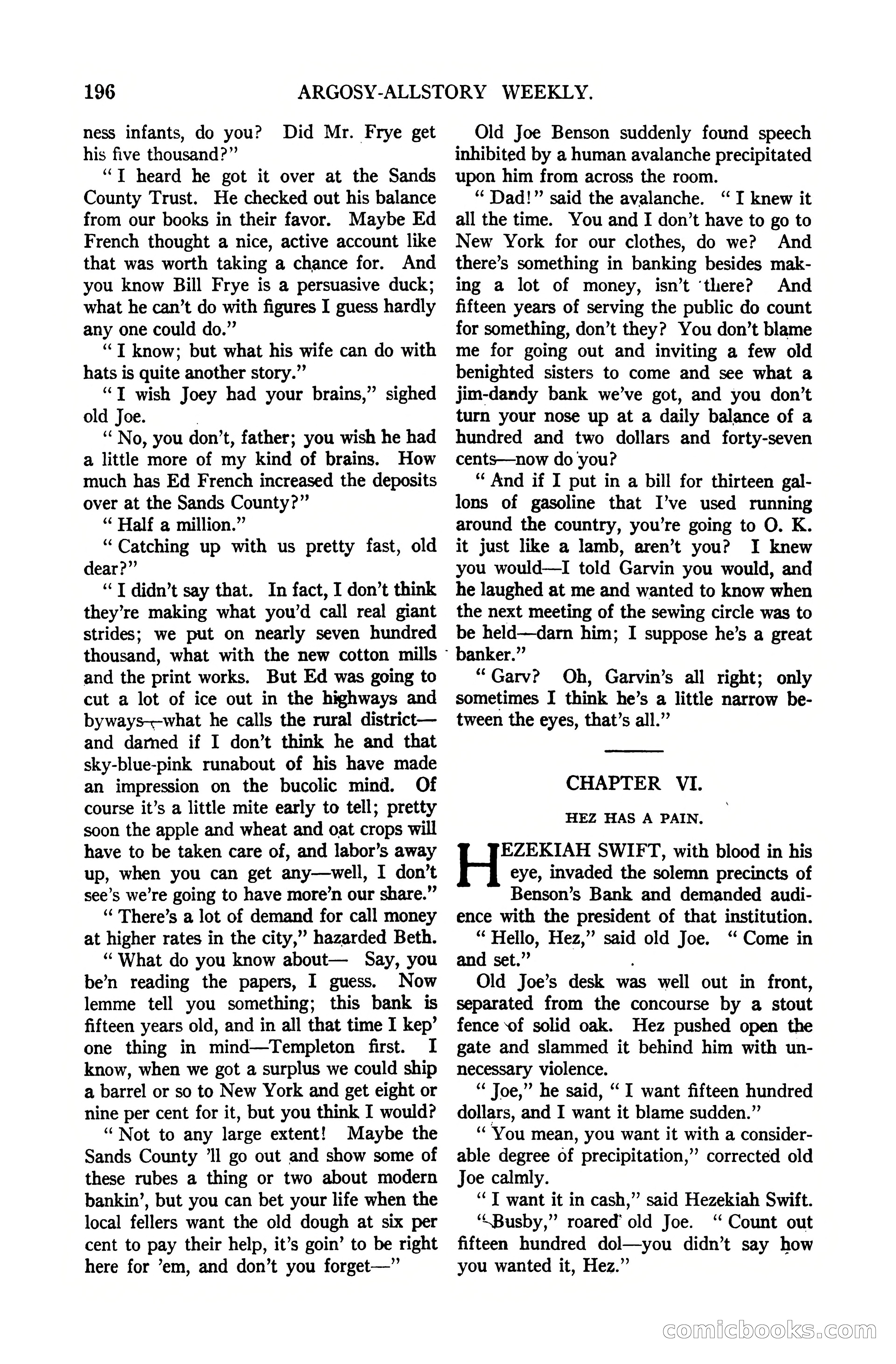 Argosy All-Story Weekly, October 7, 1922 — page 50 of 185