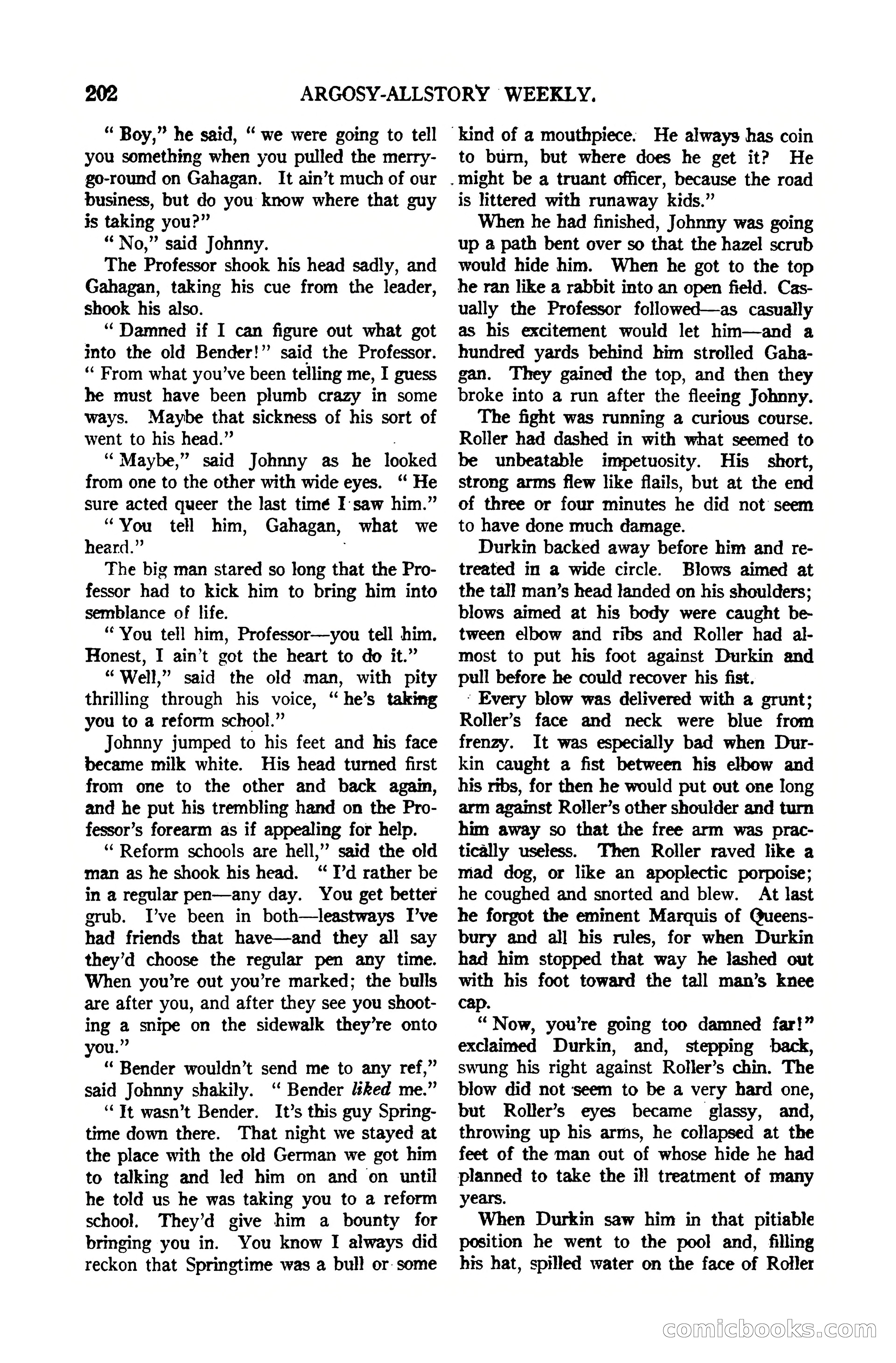 Argosy All-Story Weekly, October 7, 1922 — page 56 of 185