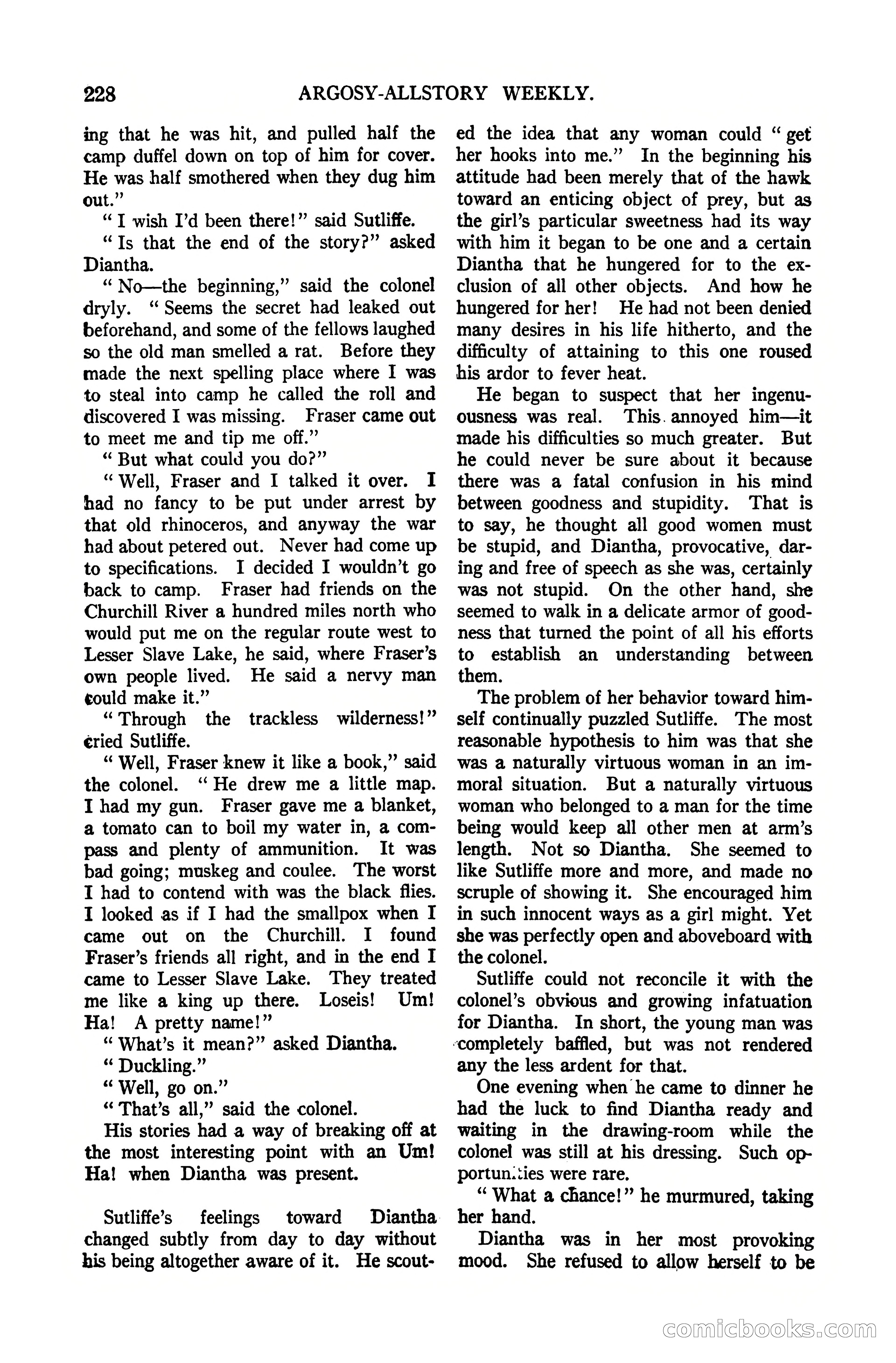 Argosy All-Story Weekly, October 7, 1922 — page 82 of 185