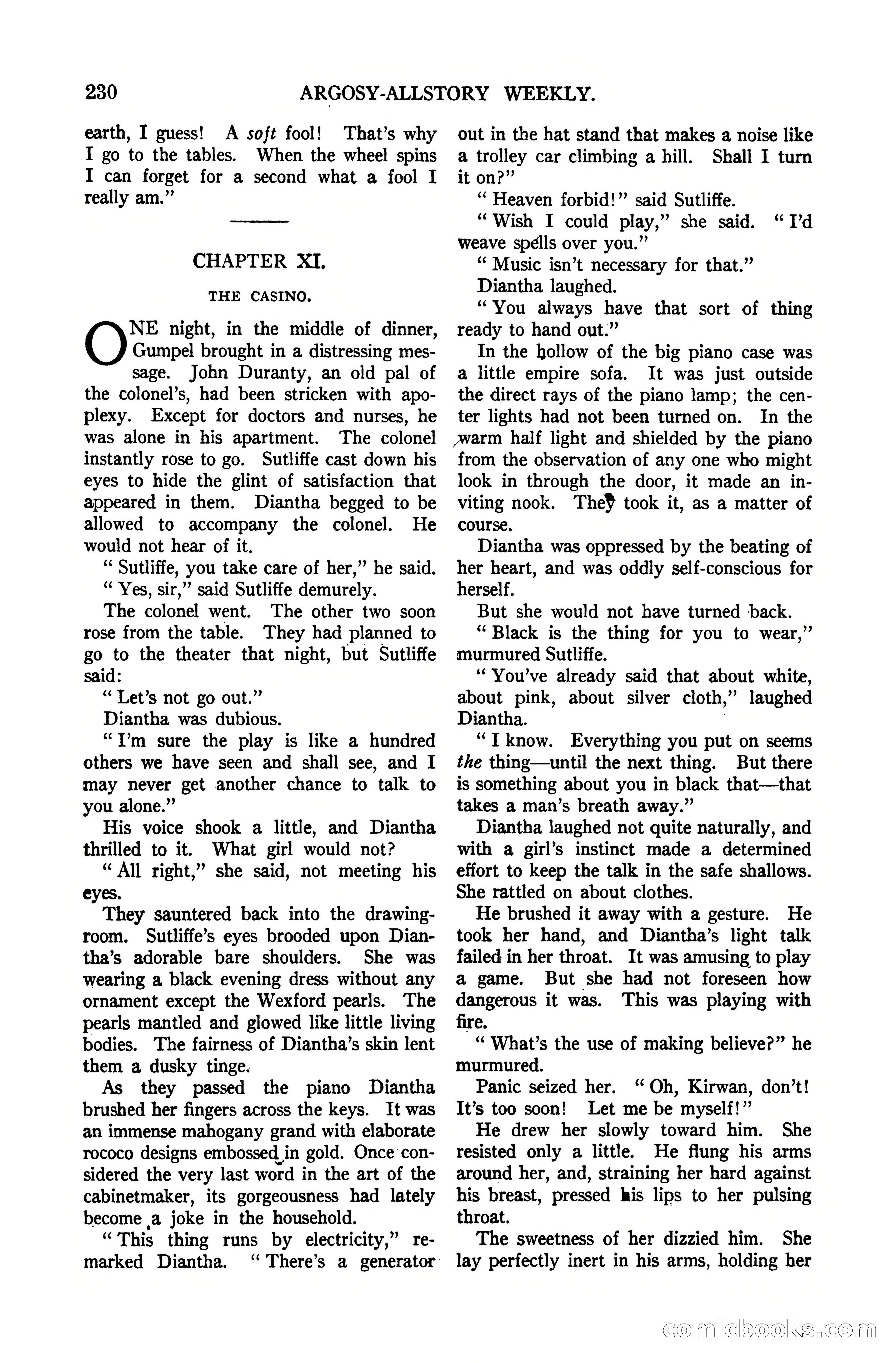 Argosy All-Story Weekly, October 7, 1922 — page 84 of 185