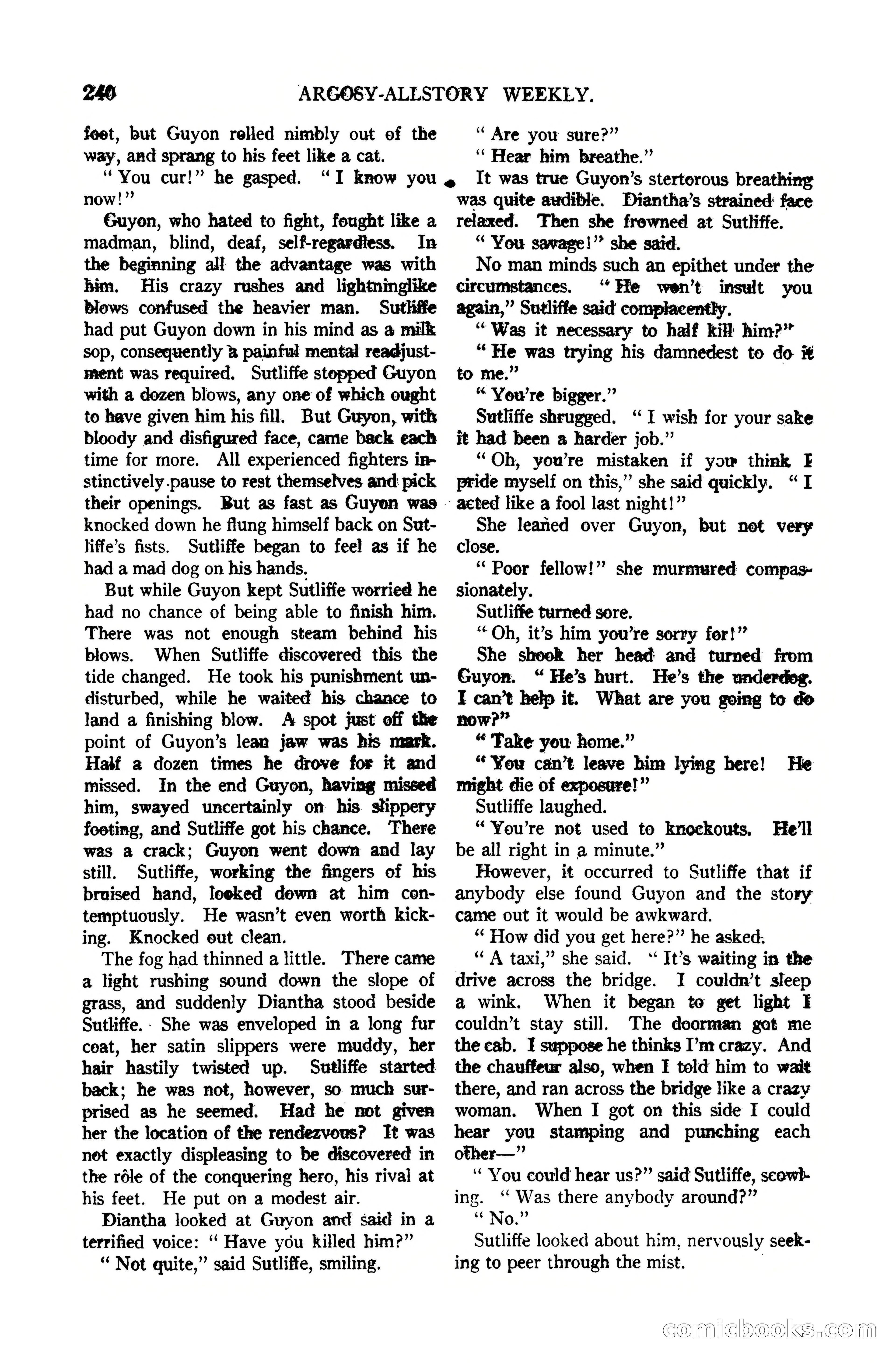Argosy All-Story Weekly, October 7, 1922 — page 94 of 185