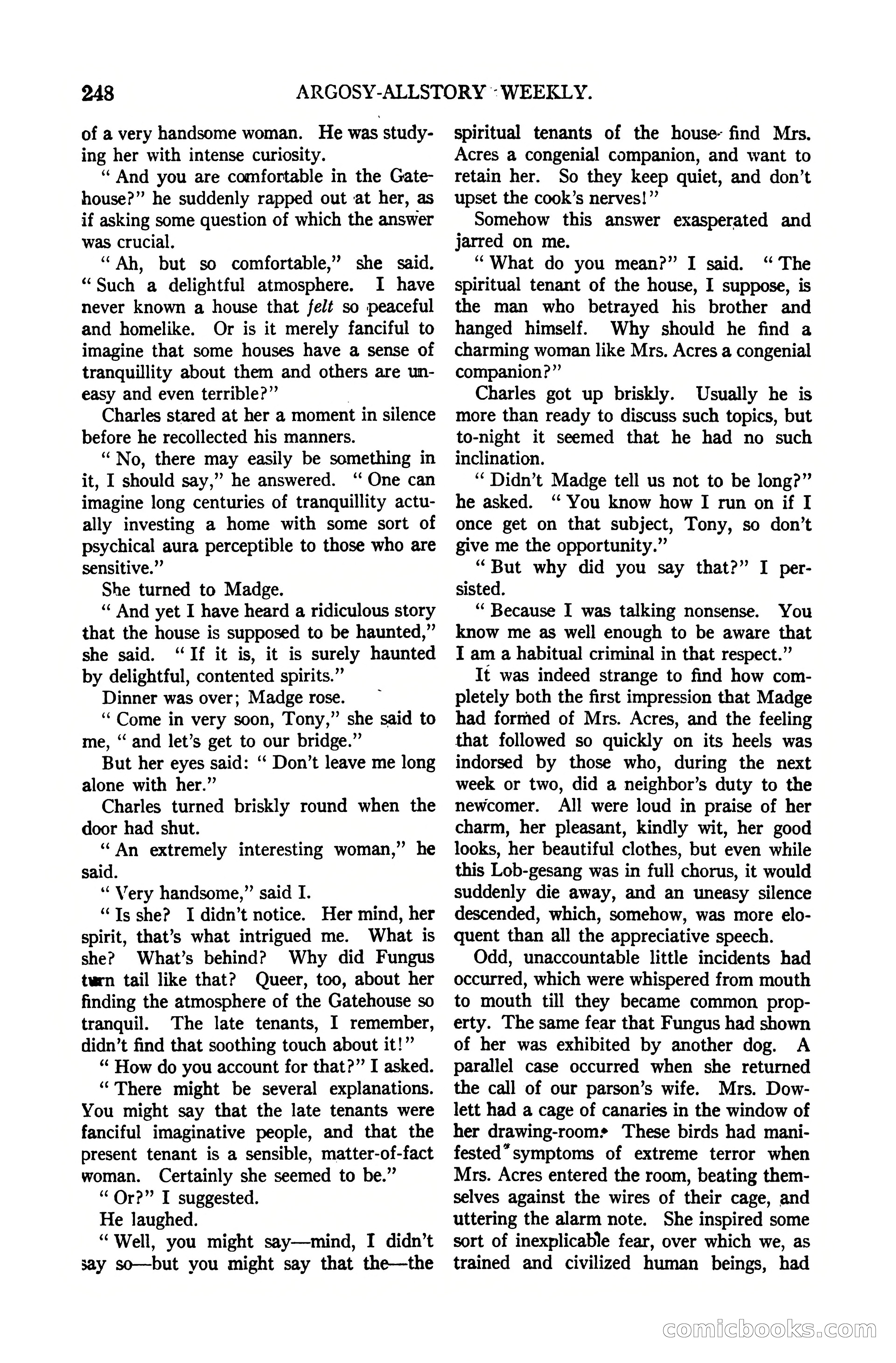Argosy All-Story Weekly, October 7, 1922 — page 102 of 185
