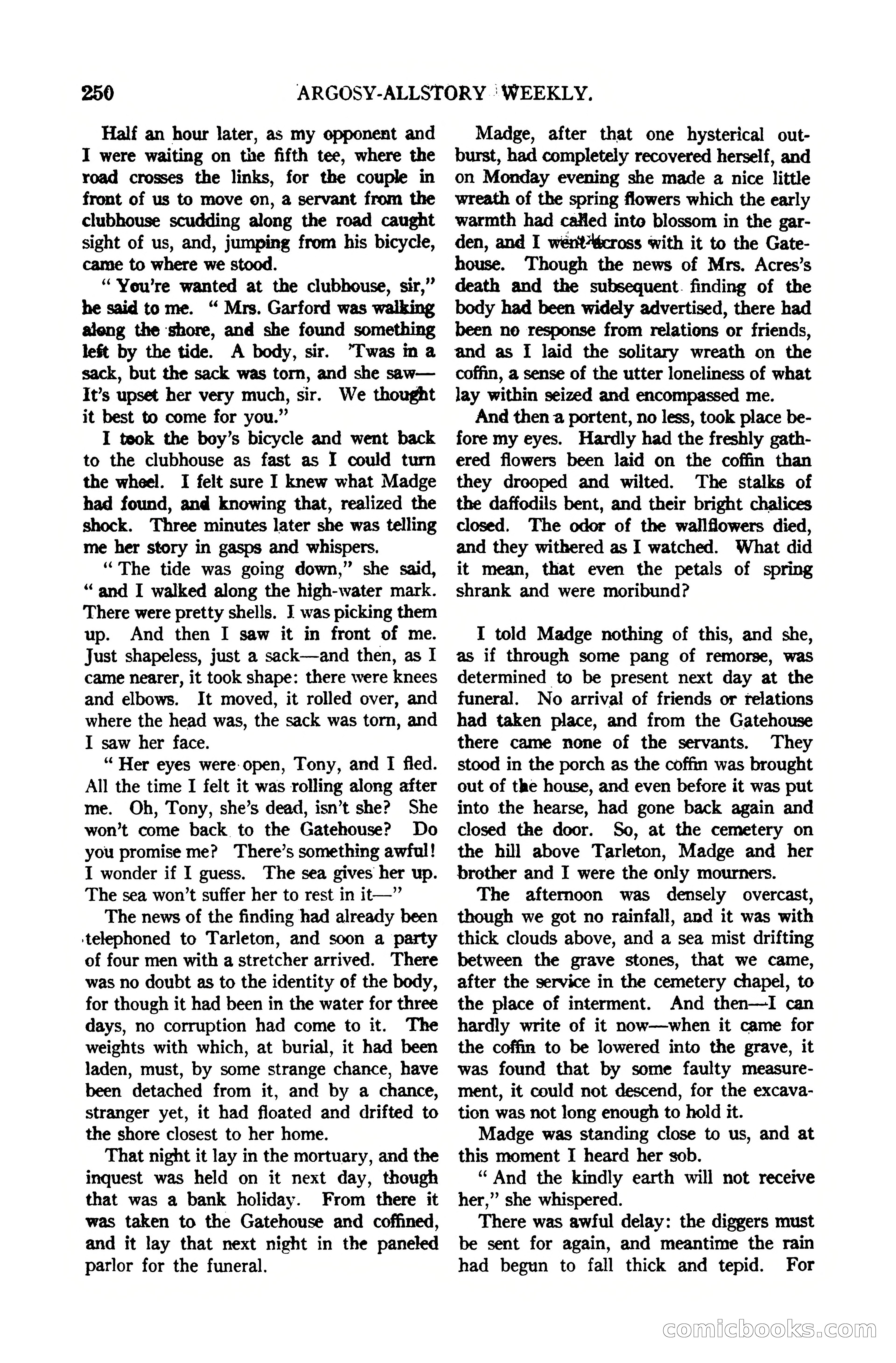 Argosy All-Story Weekly, October 7, 1922 — page 104 of 185