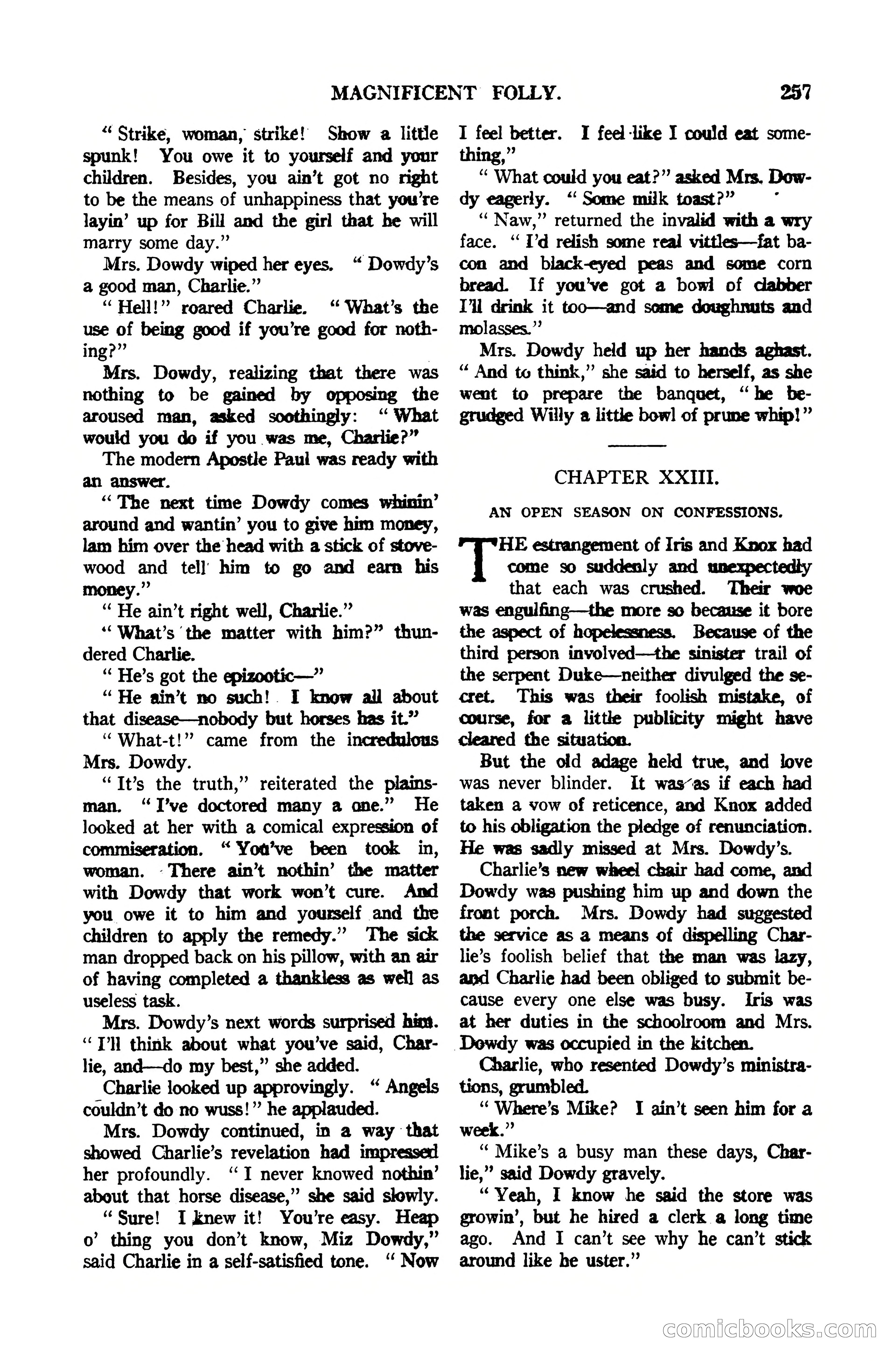 Argosy All-Story Weekly, October 7, 1922 — page 111 of 185