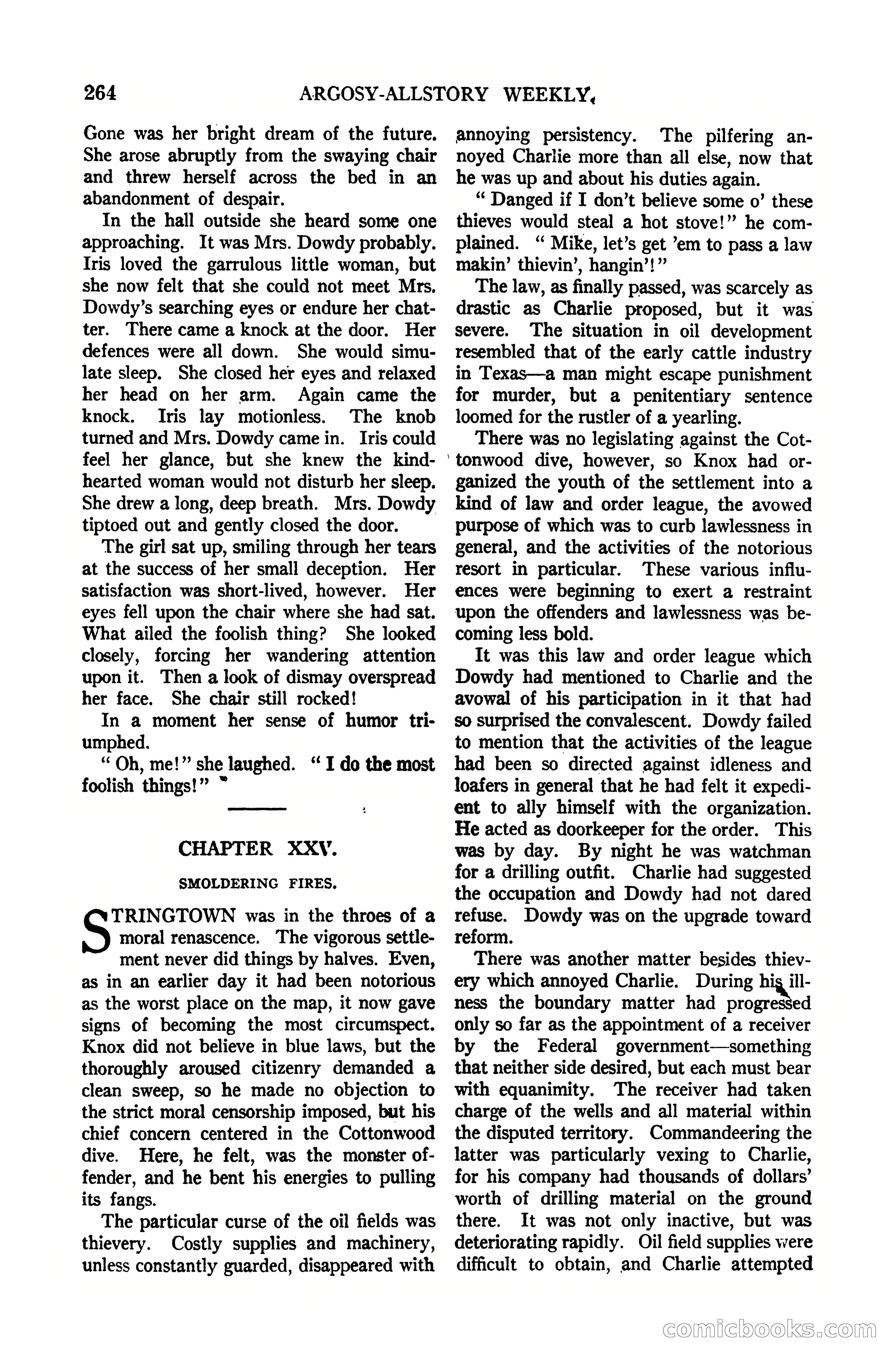 Argosy All-Story Weekly, October 7, 1922 — page 118 of 185