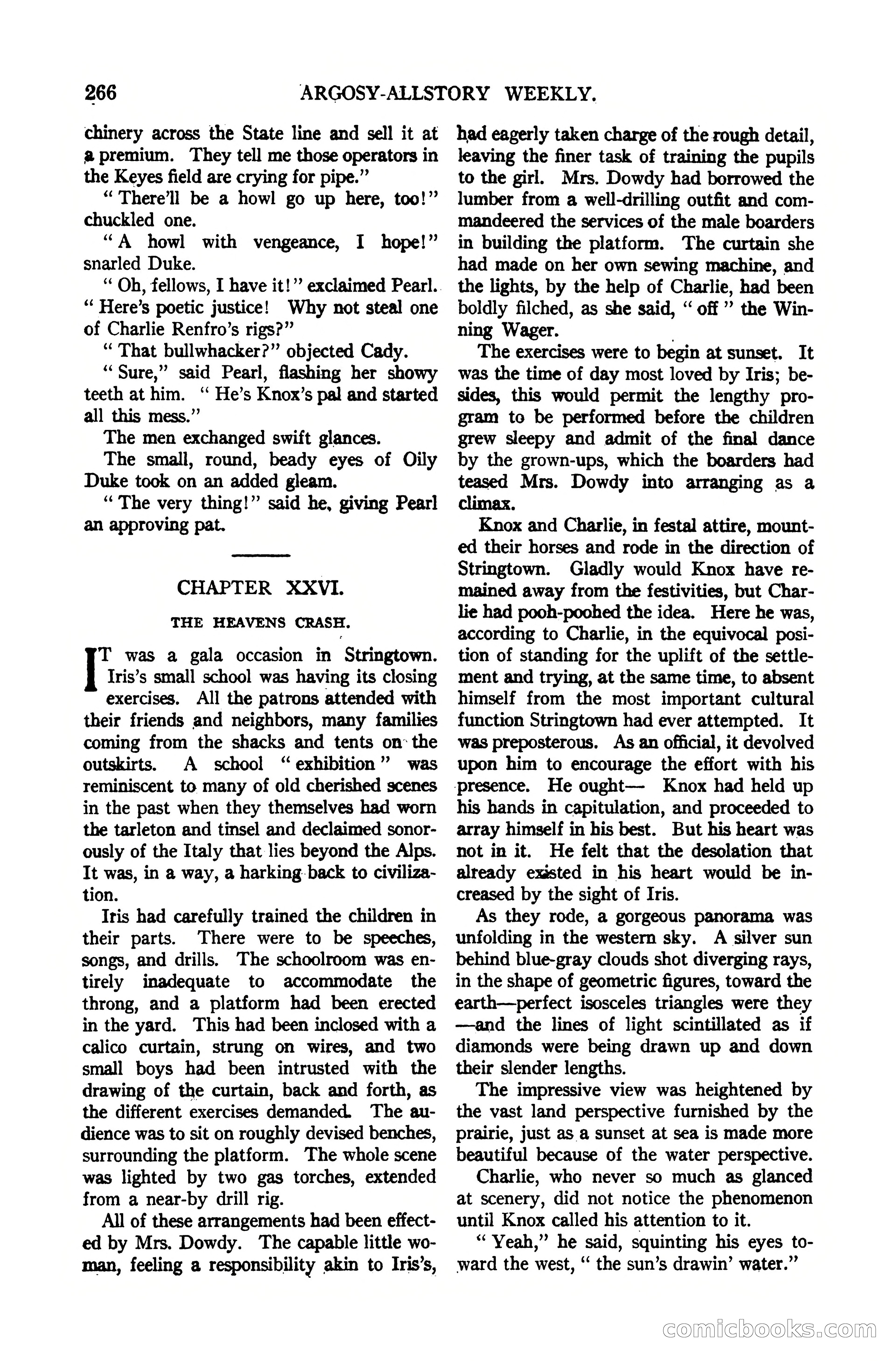 Argosy All-Story Weekly, October 7, 1922 — page 120 of 185
