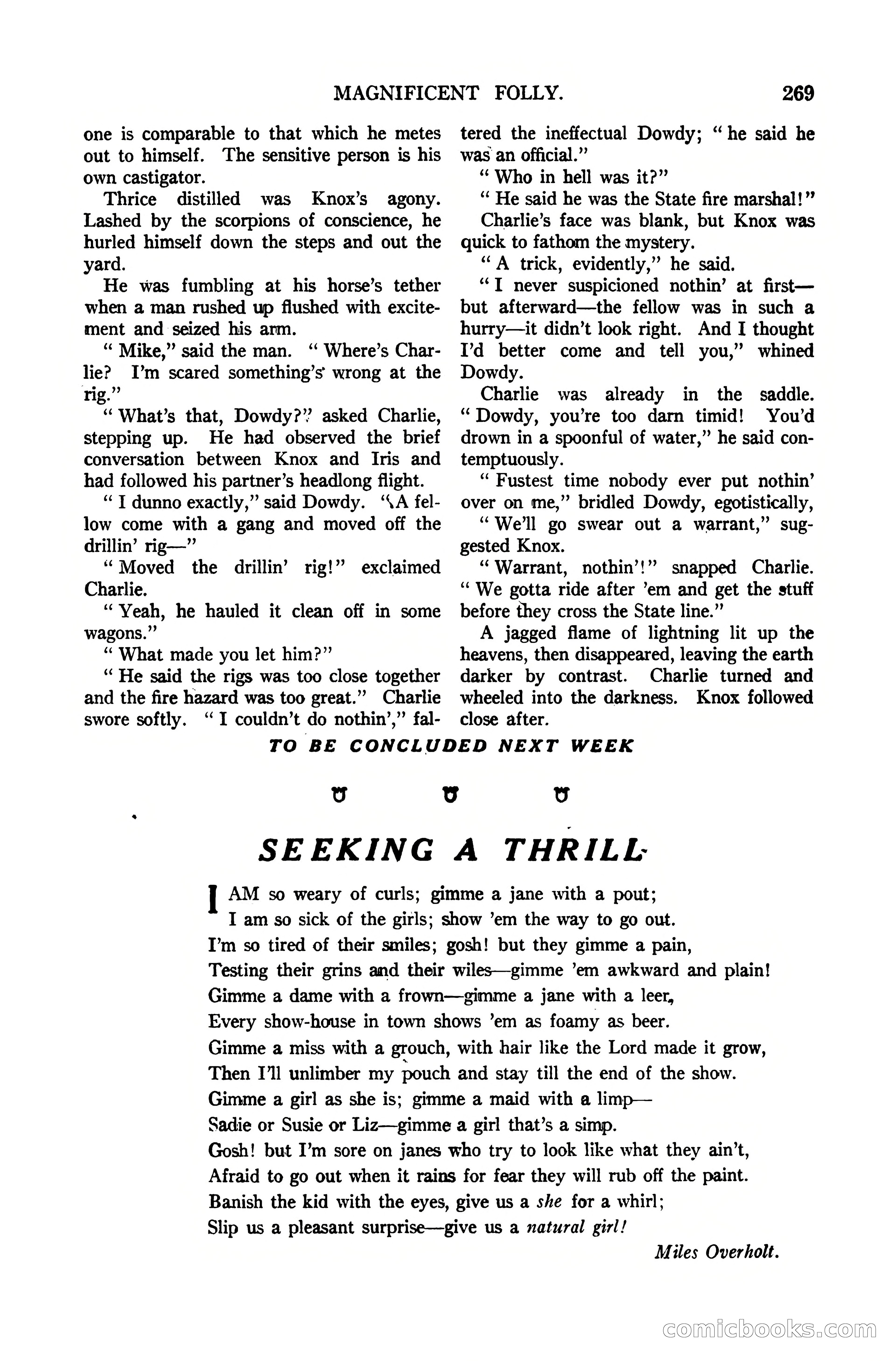 Argosy All-Story Weekly, October 7, 1922 — page 123 of 185