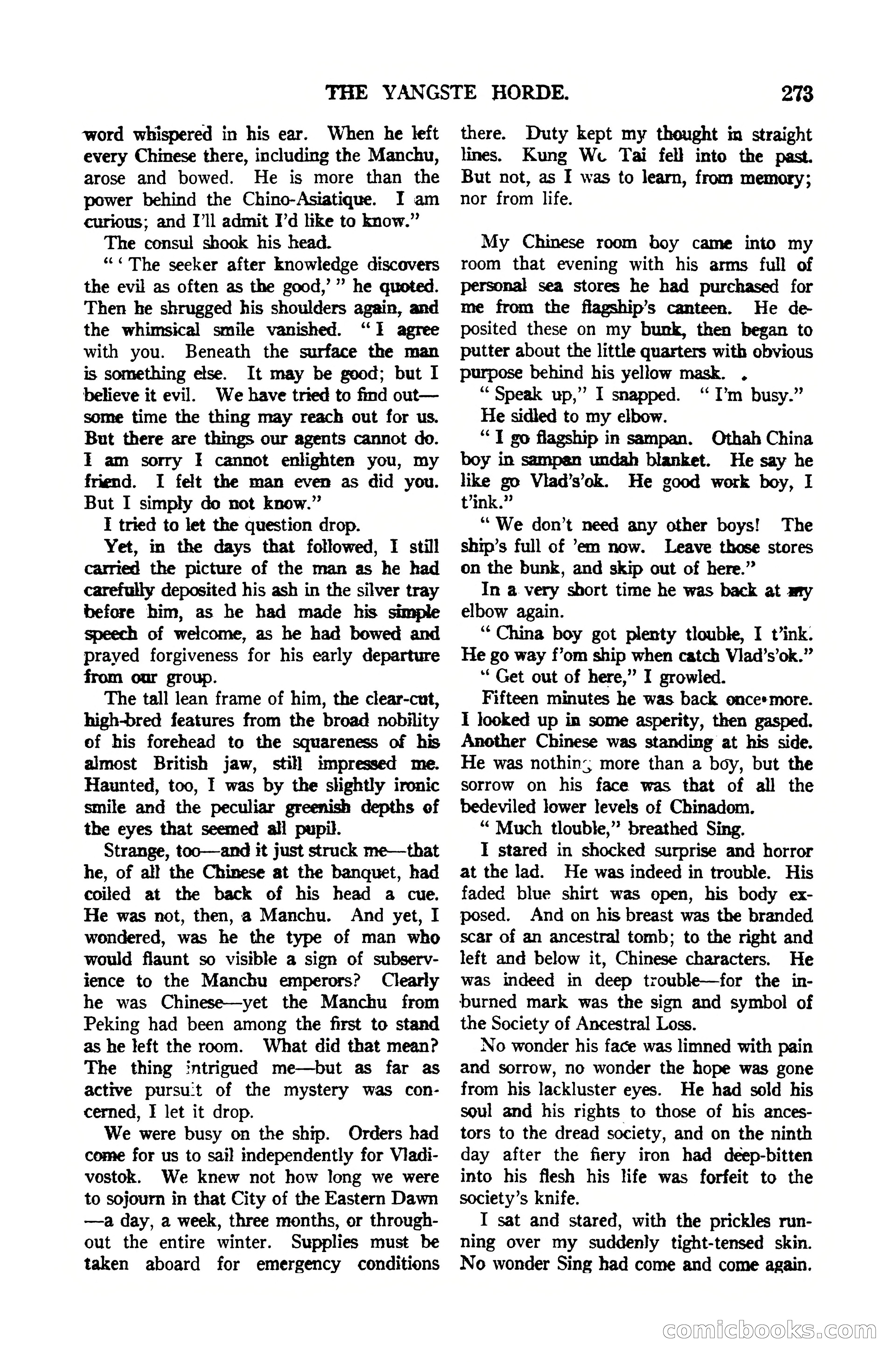 Argosy All-Story Weekly, October 7, 1922 — page 127 of 185
