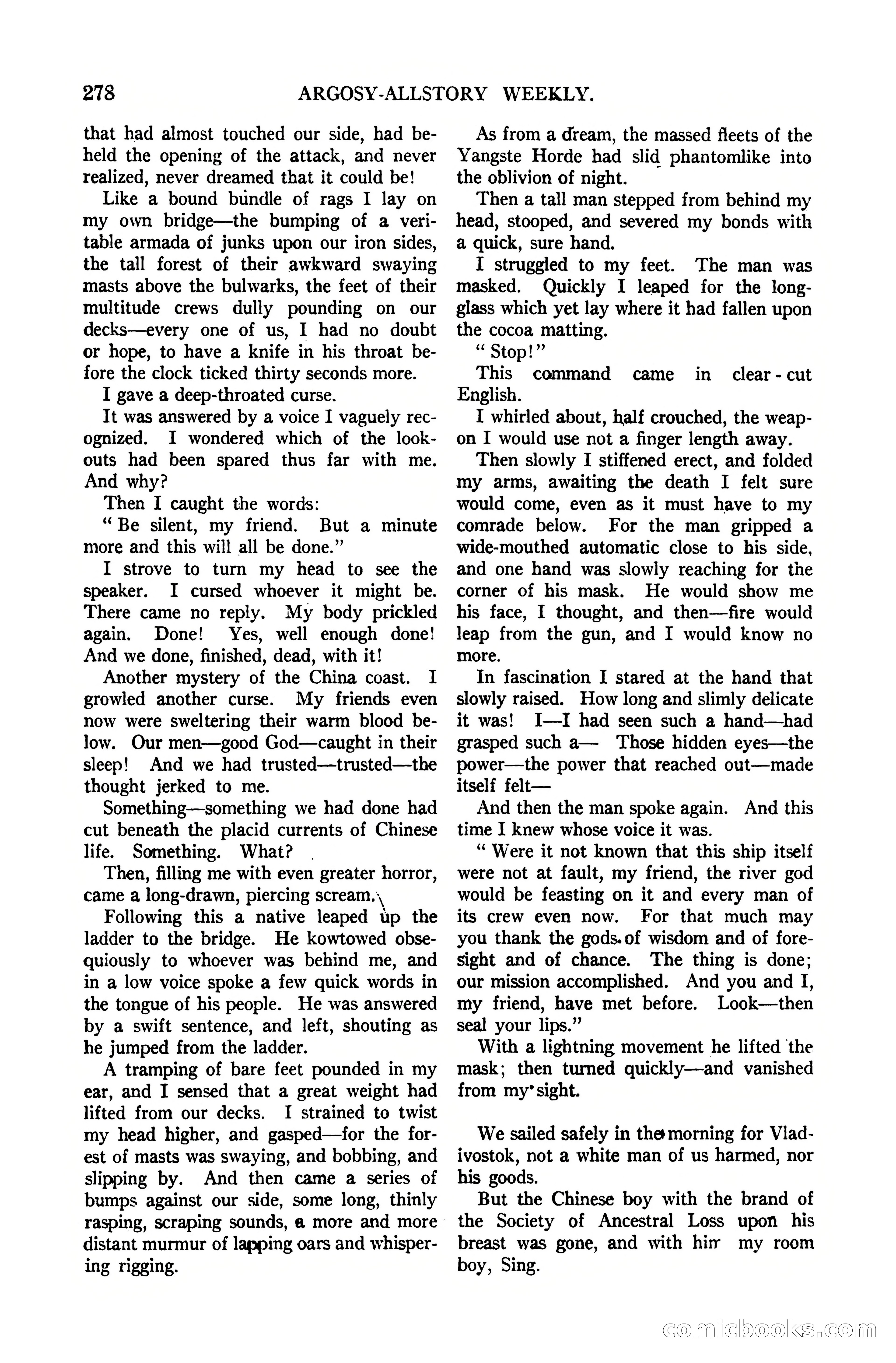 Argosy All-Story Weekly, October 7, 1922 — page 132 of 185