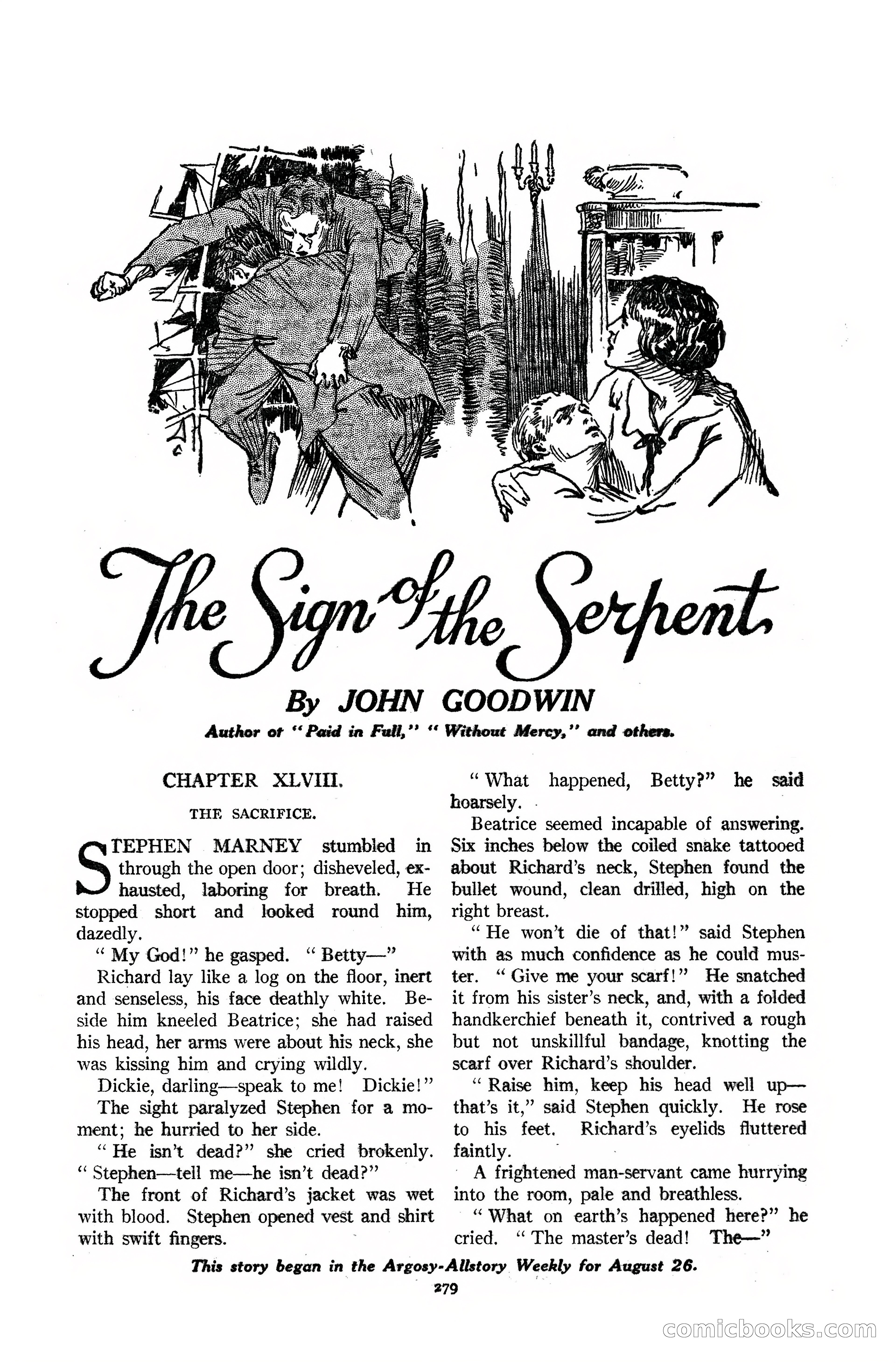 Argosy All-Story Weekly, October 7, 1922 — page 133 of 185