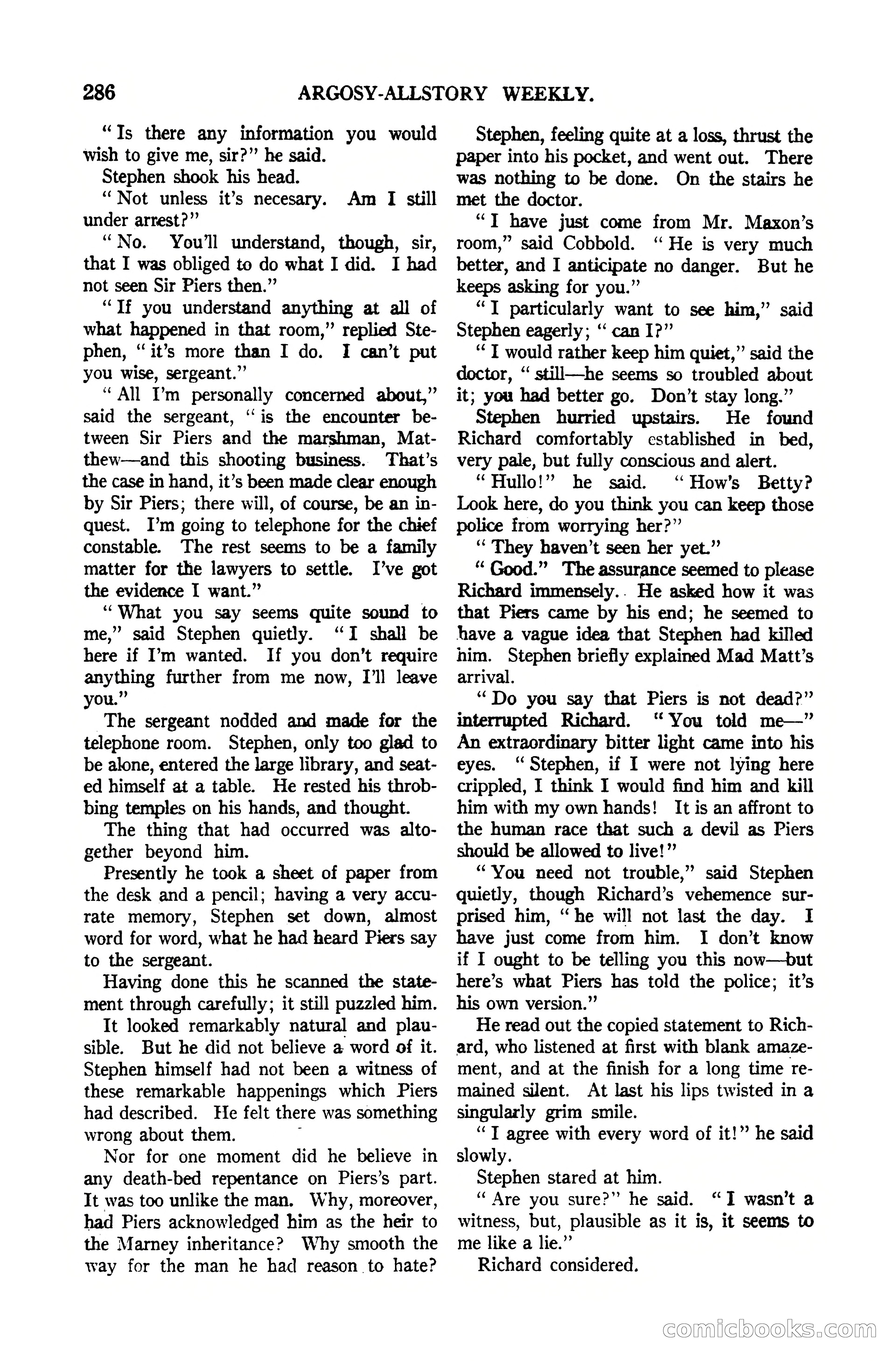 Argosy All-Story Weekly, October 7, 1922 — page 140 of 185