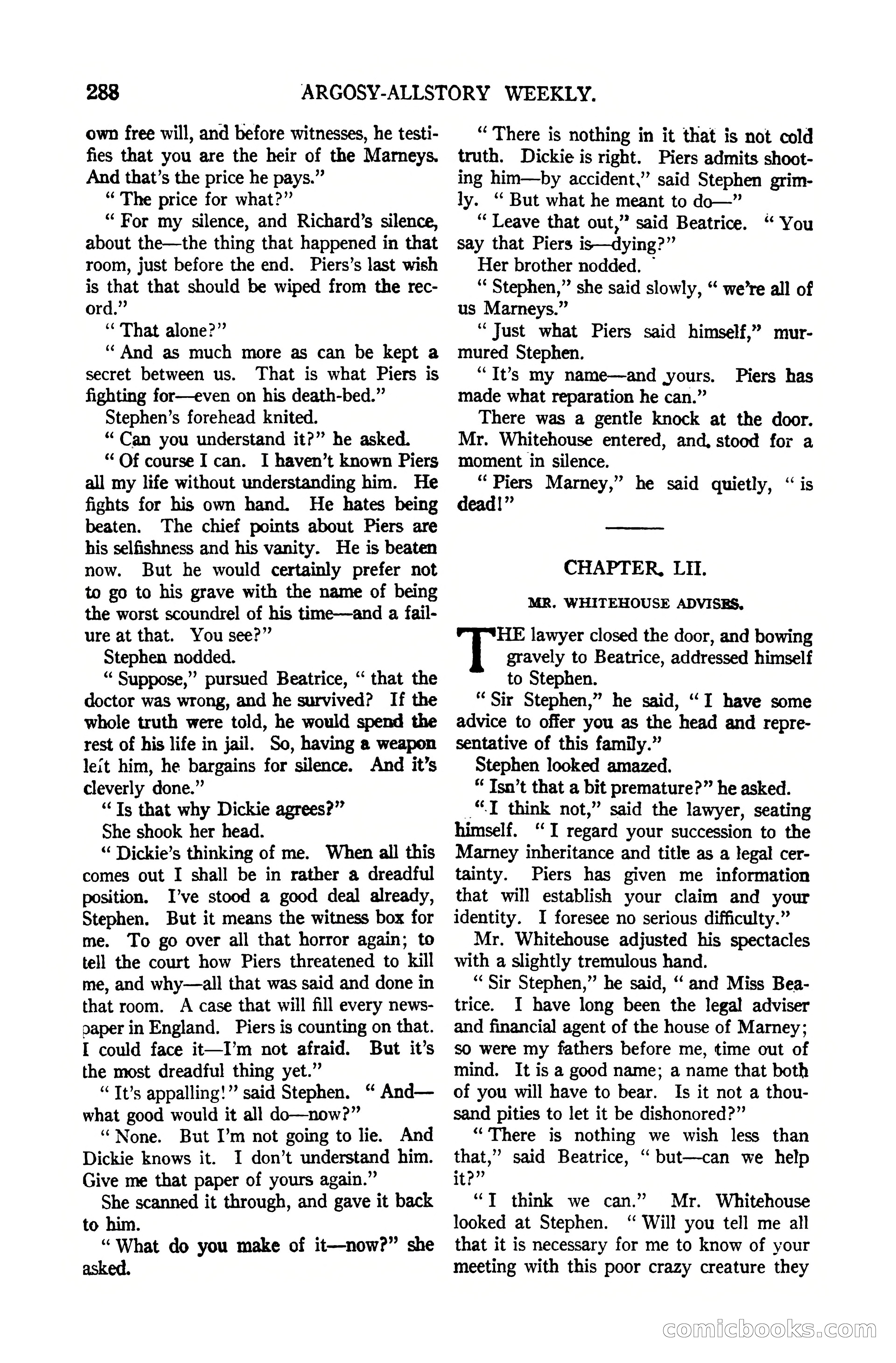 Argosy All-Story Weekly, October 7, 1922 — page 142 of 185