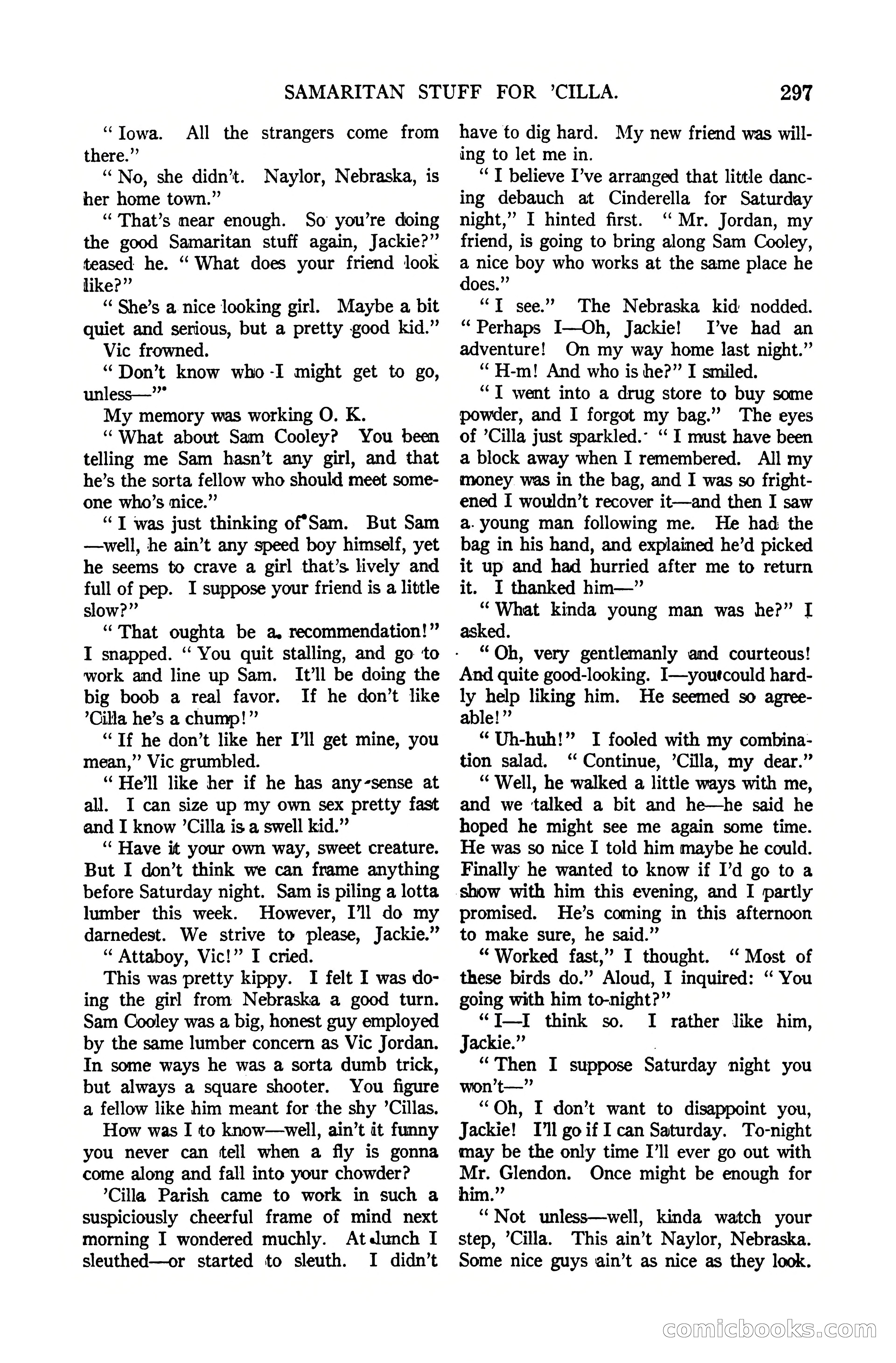 Argosy All-Story Weekly, October 7, 1922 — page 151 of 185