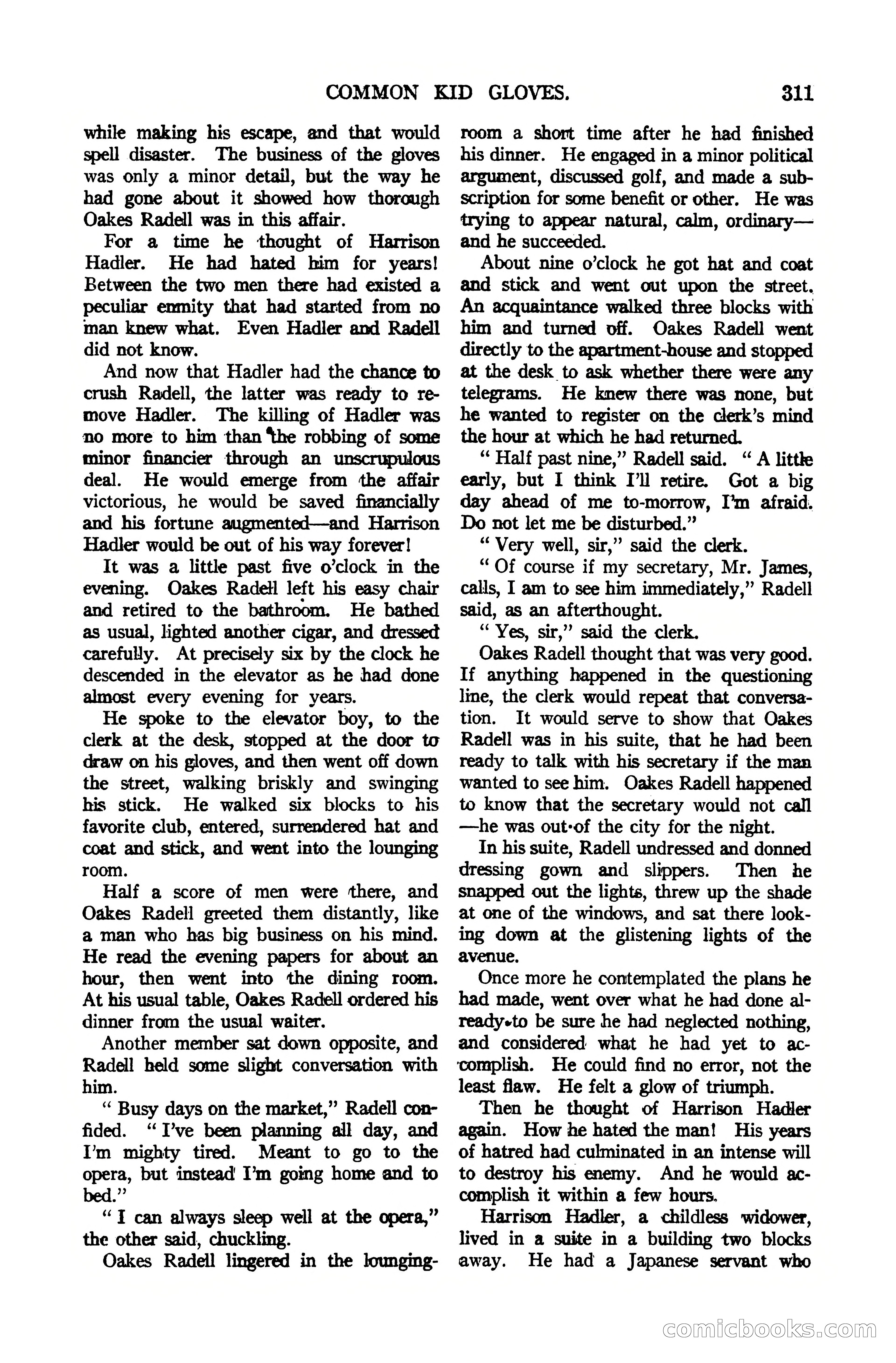 Argosy All-Story Weekly, October 7, 1922 — page 165 of 185