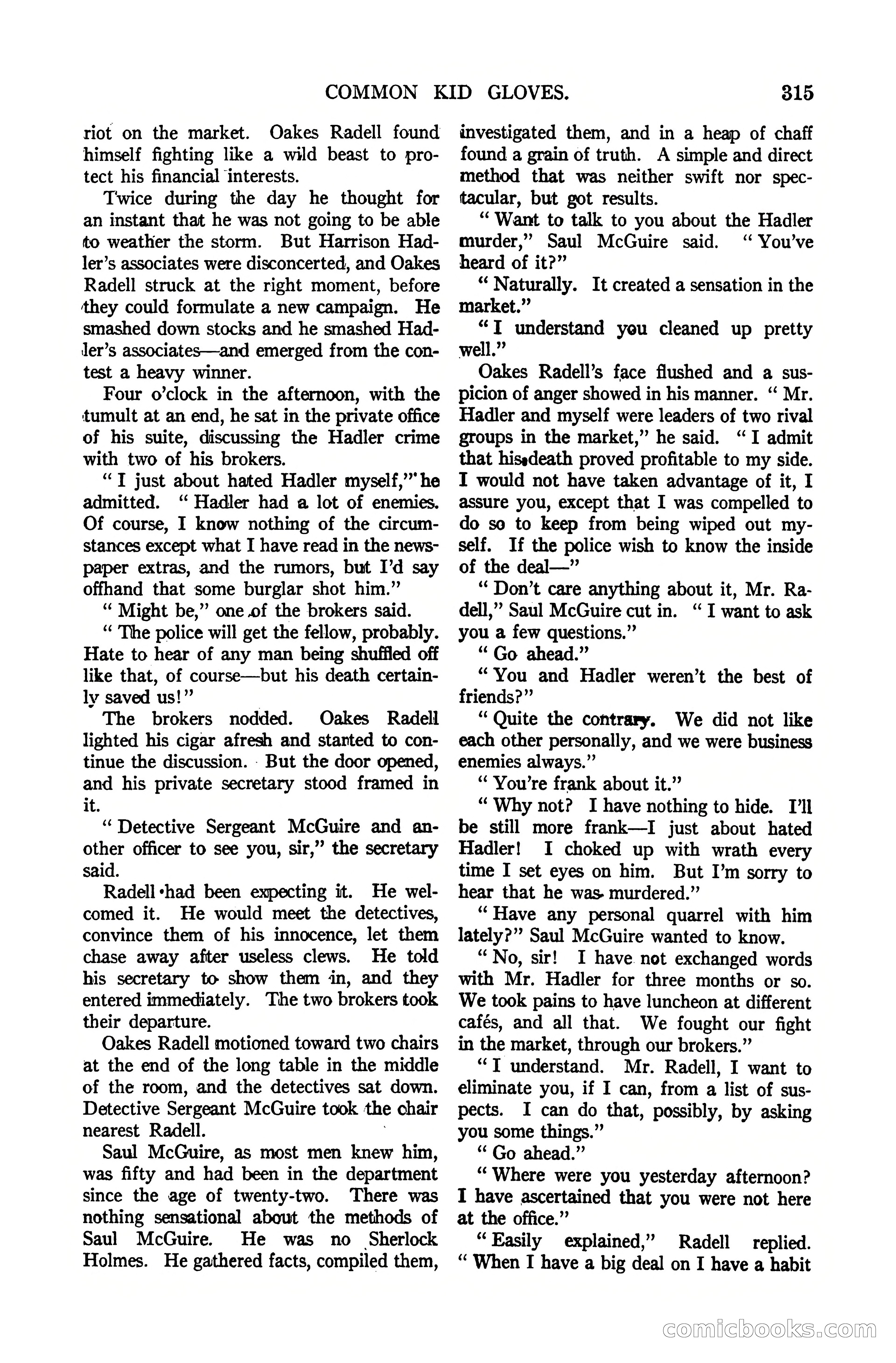 Argosy All-Story Weekly, October 7, 1922 — page 169 of 185