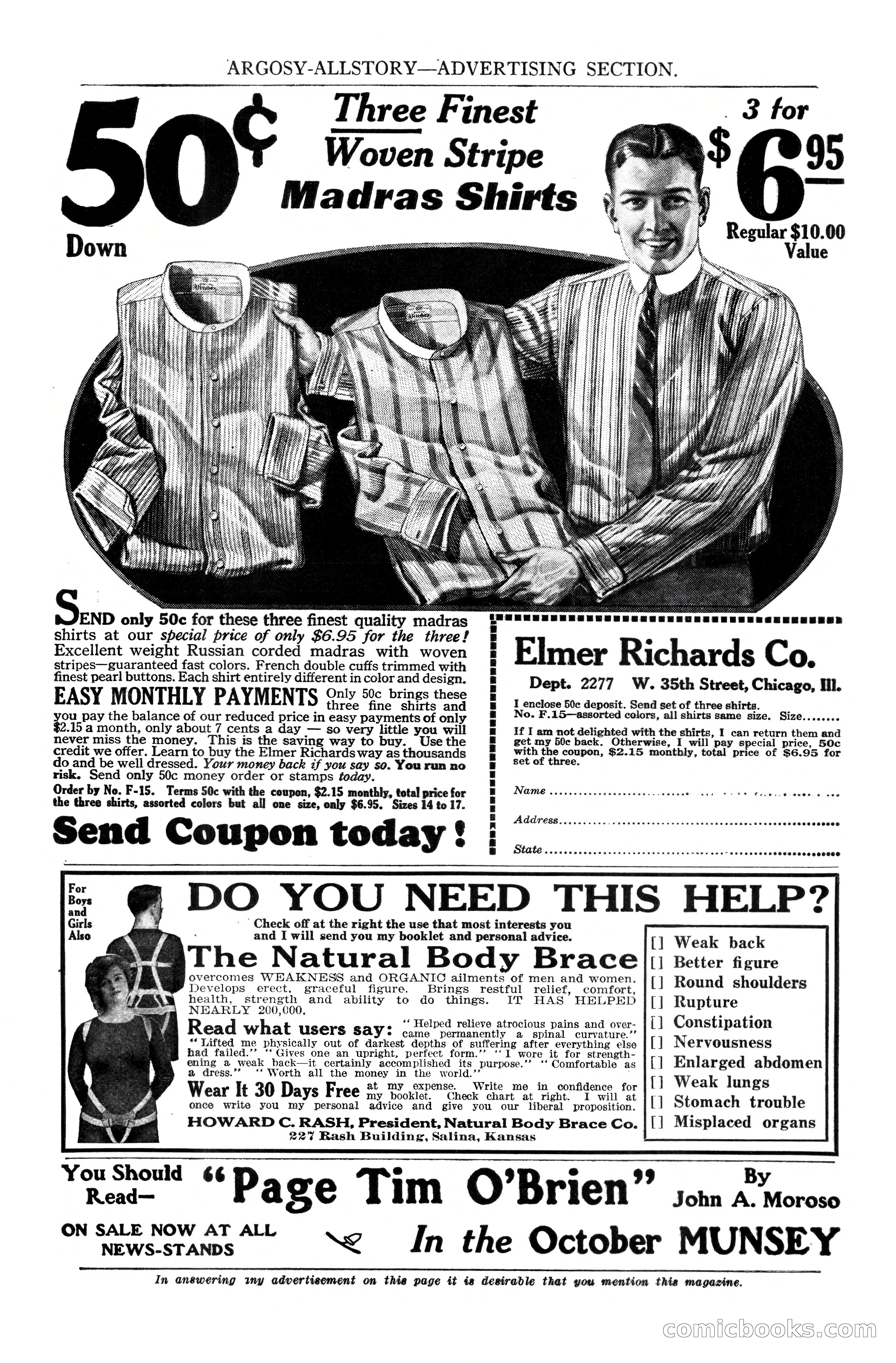 Argosy All-Story Weekly, October 7, 1922 — page 179 of 185
