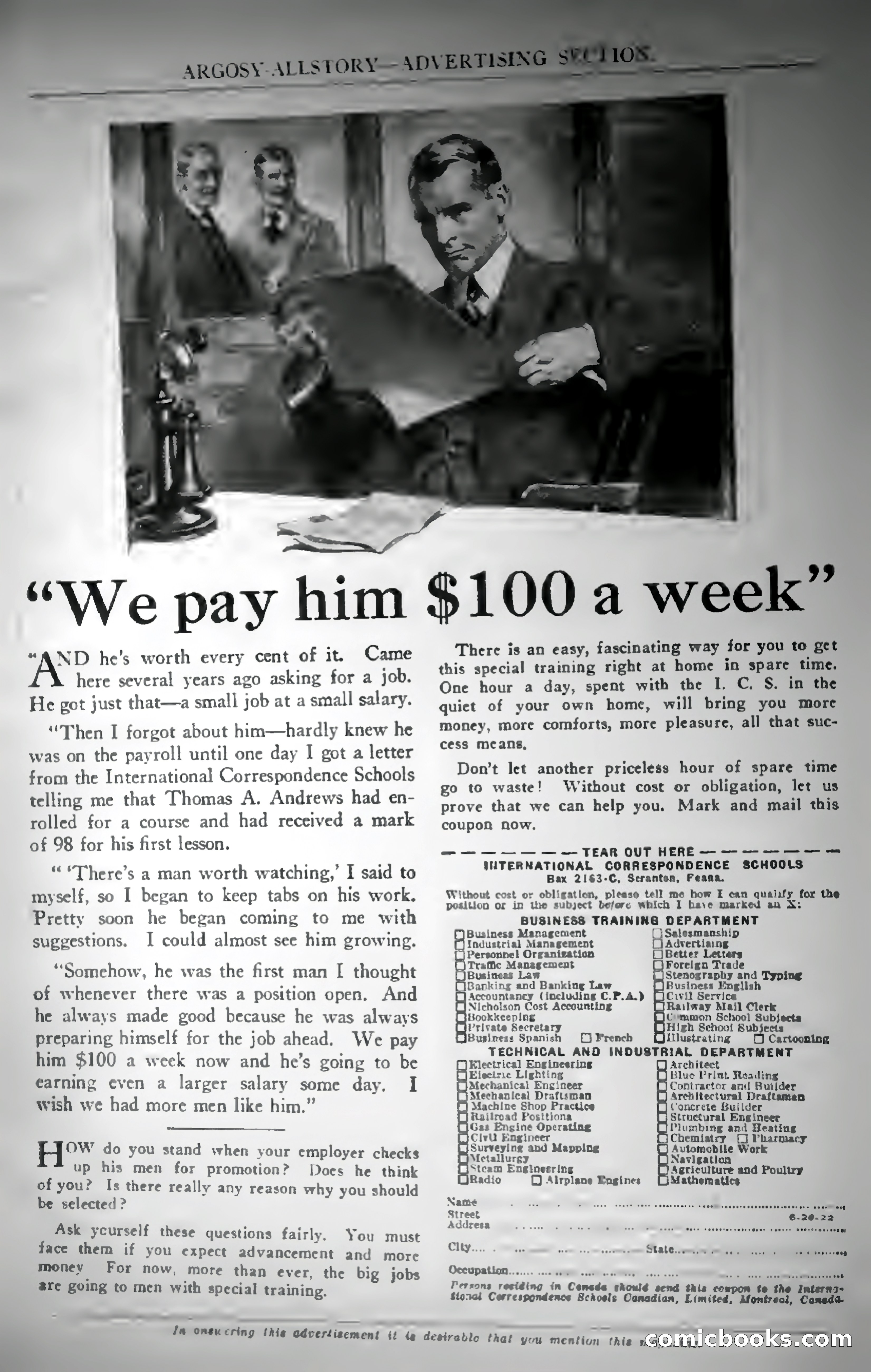 Argosy All-Story Weekly — page 5 of 187