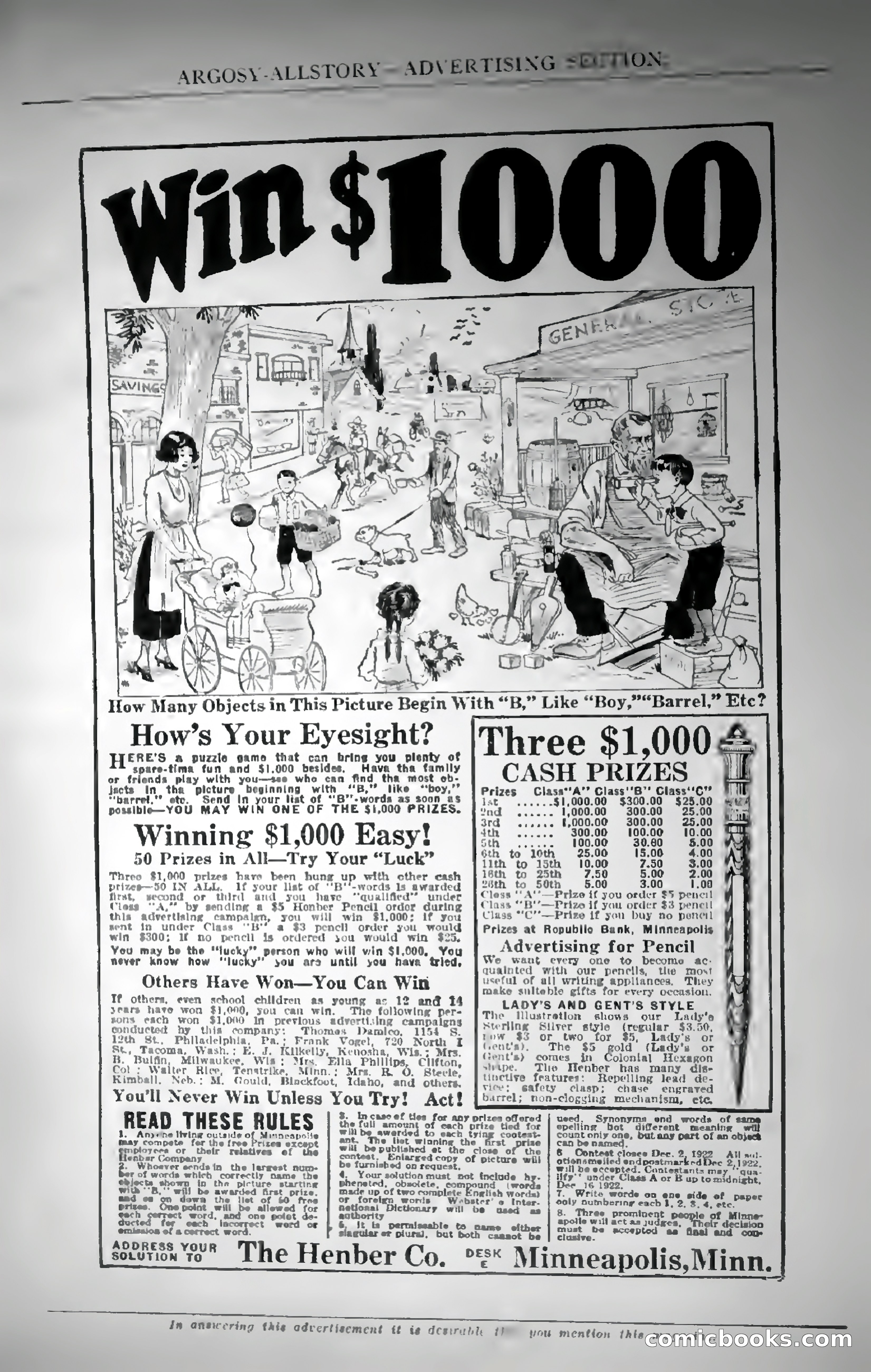 Argosy All-Story Weekly — page 7 of 187