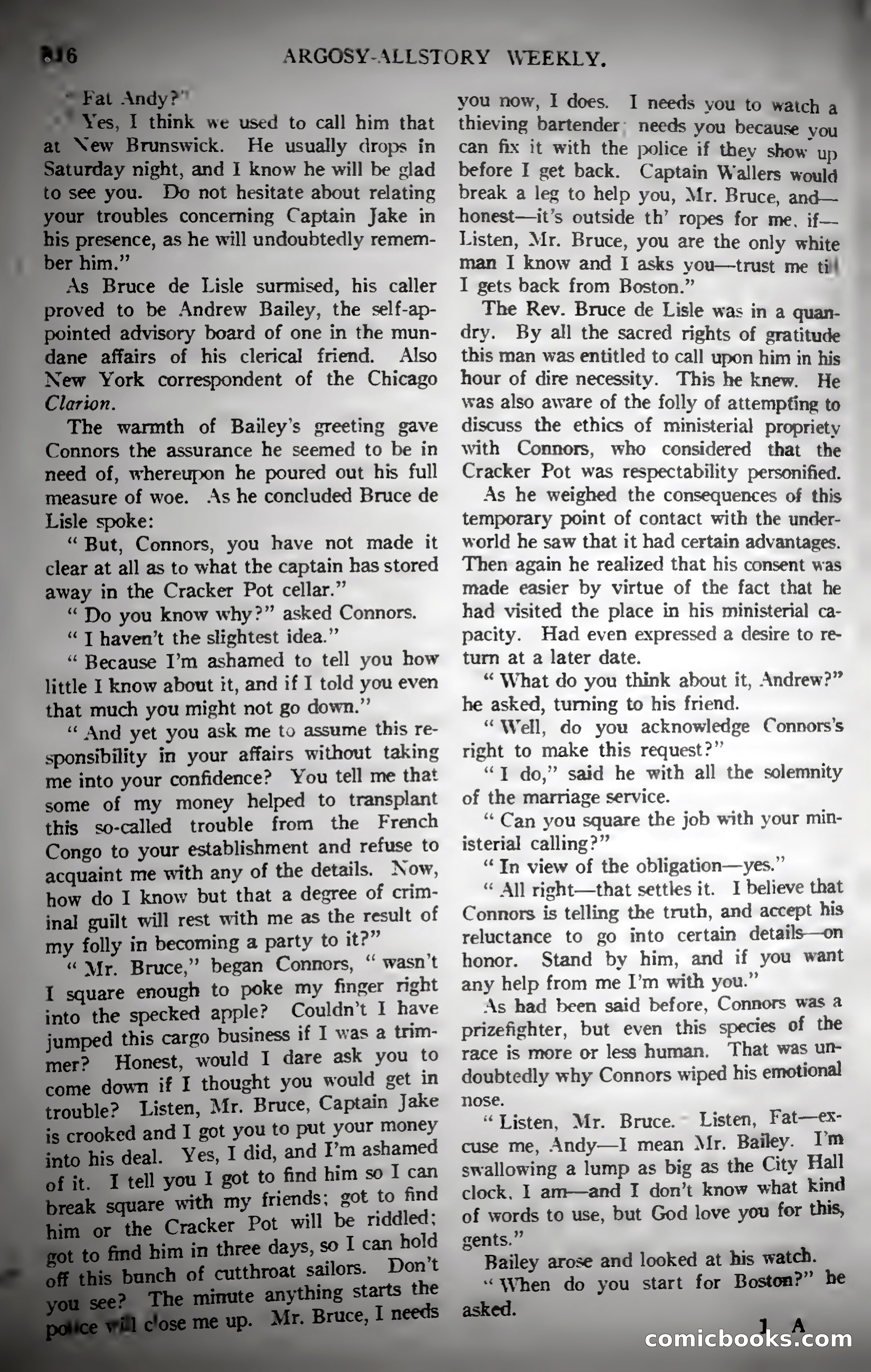 Argosy All-Story Weekly — page 26 of 187