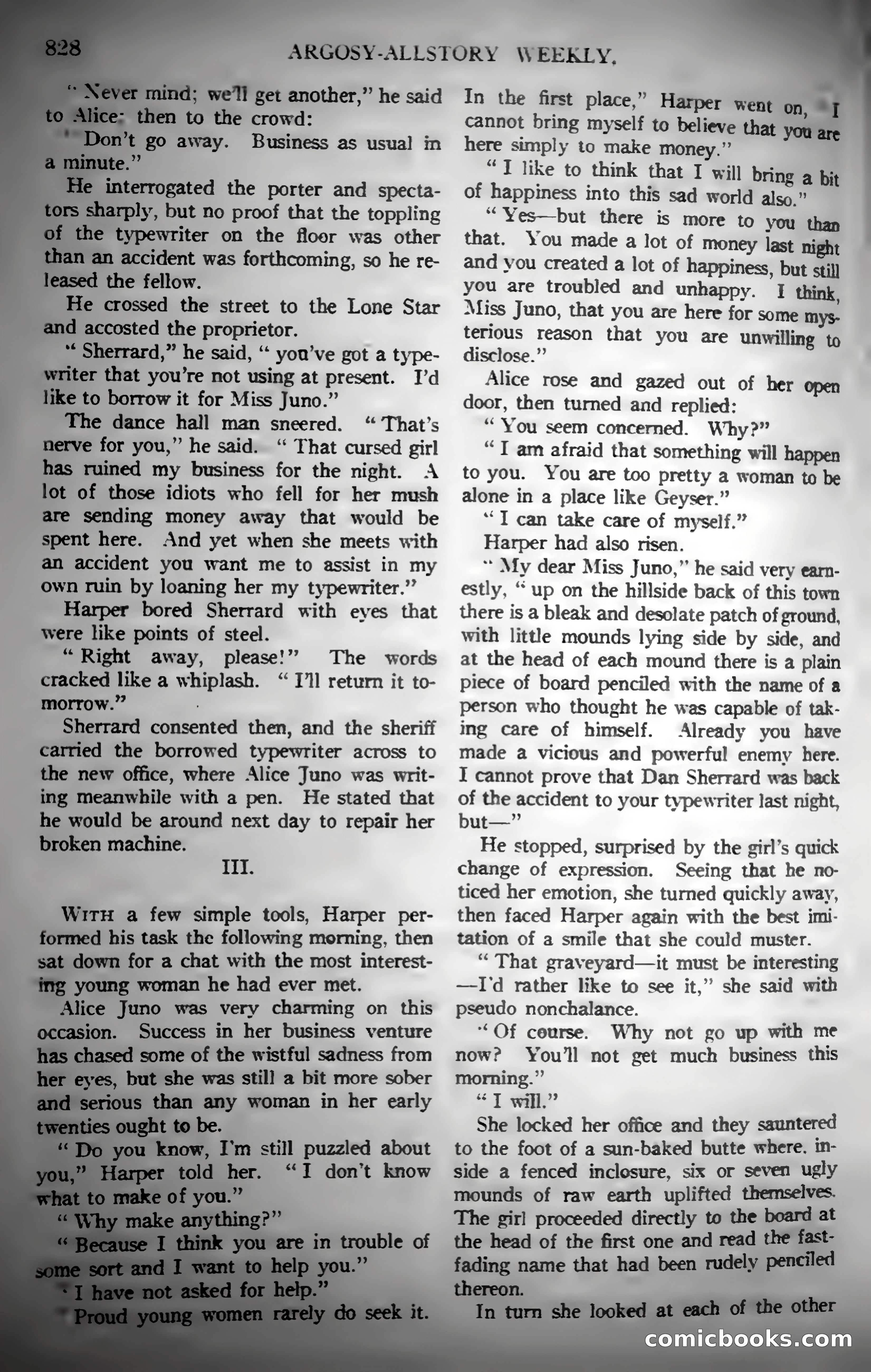 Argosy All-Story Weekly — page 38 of 187