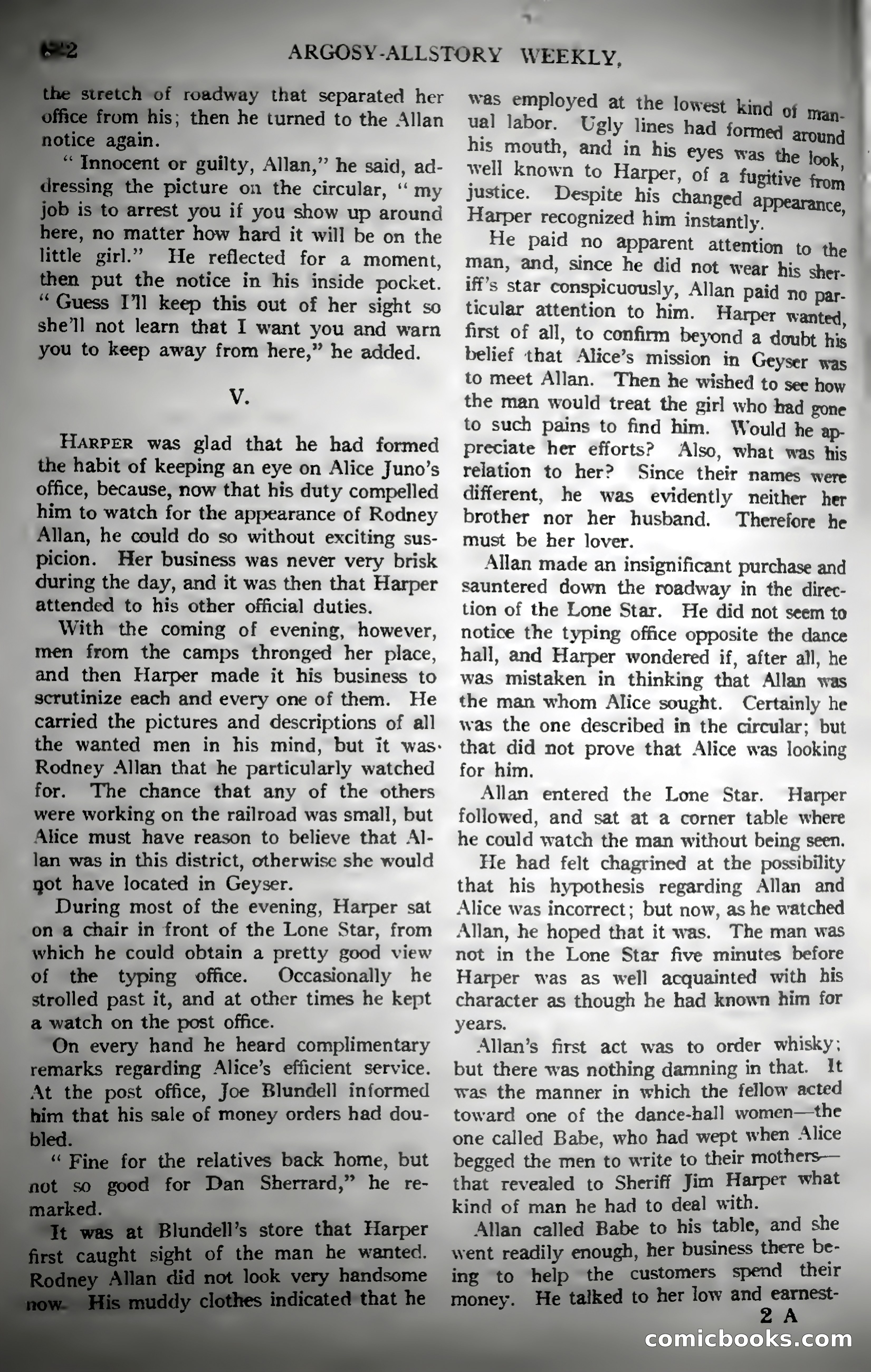 Argosy All-Story Weekly — page 42 of 187