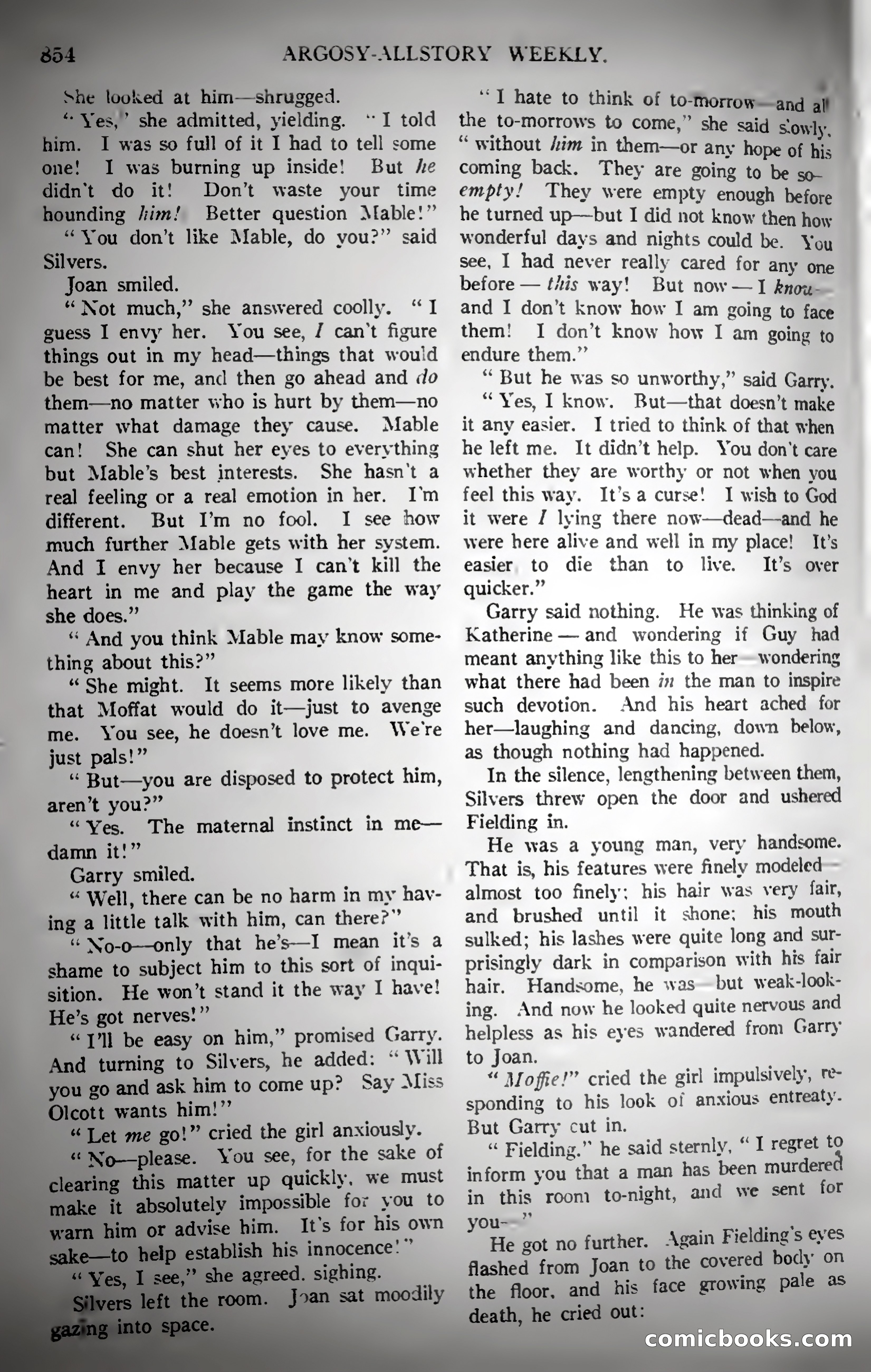 Argosy All-Story Weekly — page 64 of 187