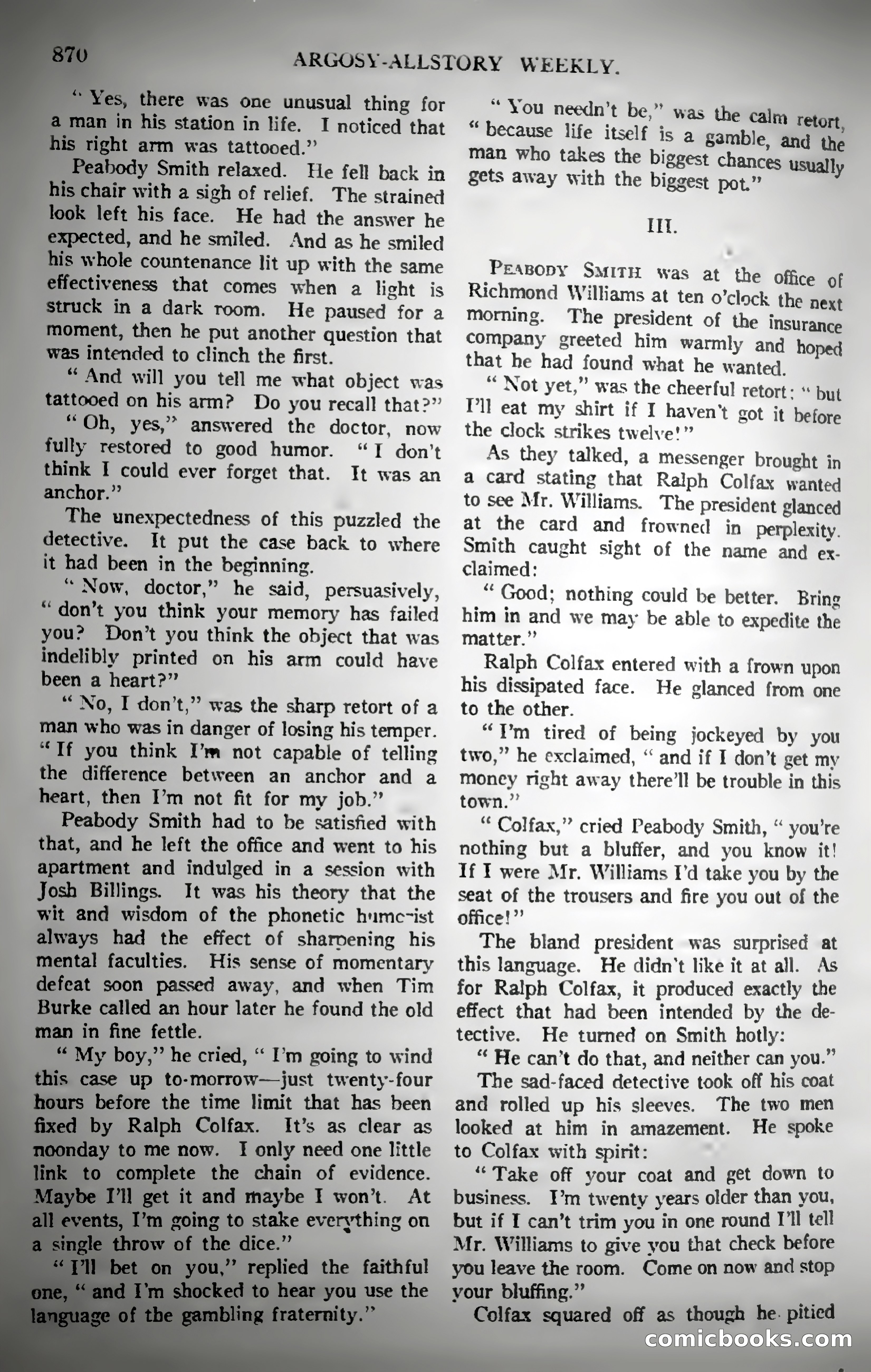 Argosy All-Story Weekly — page 80 of 187