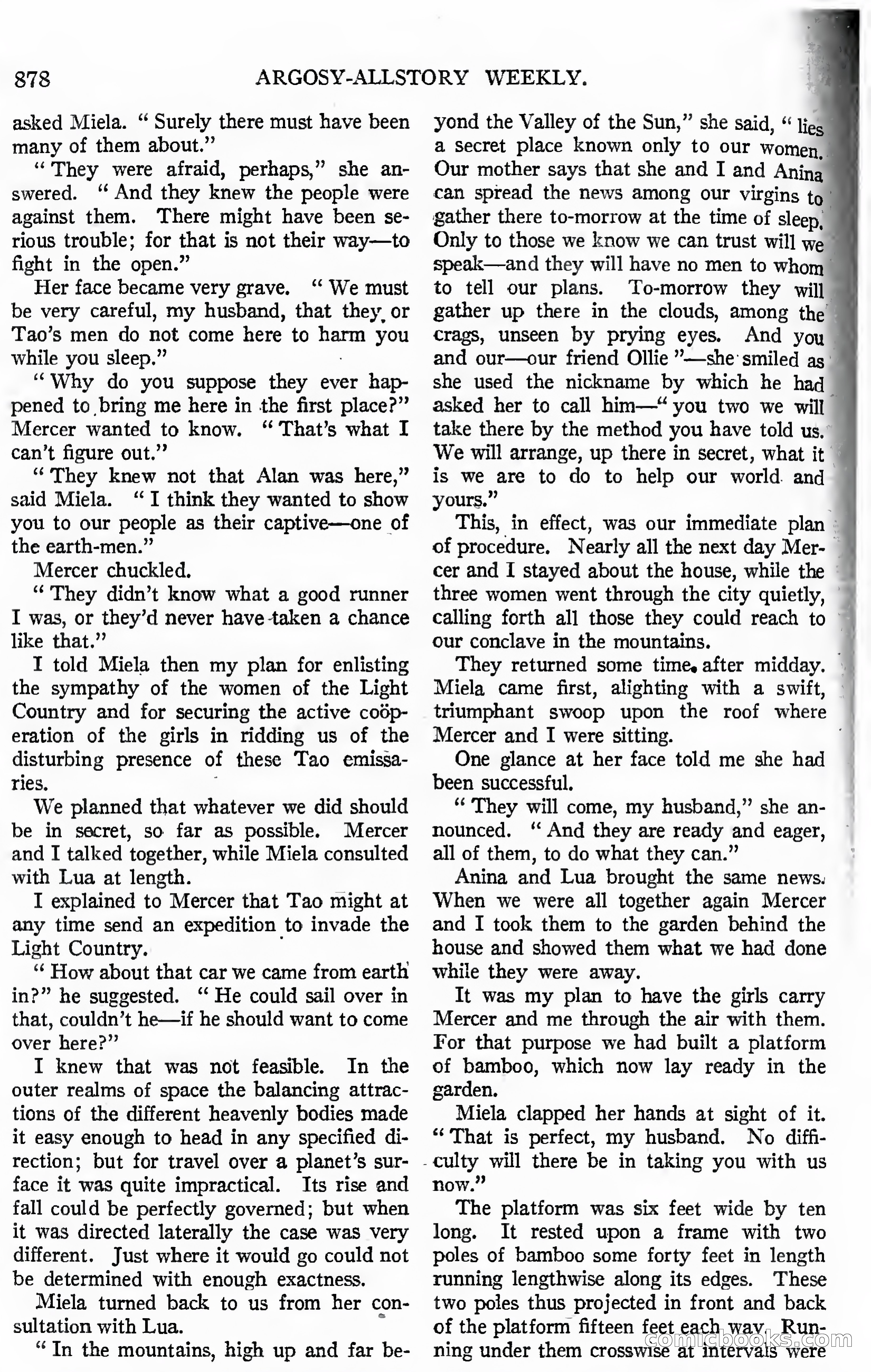 Argosy All-Story Weekly — page 88 of 187